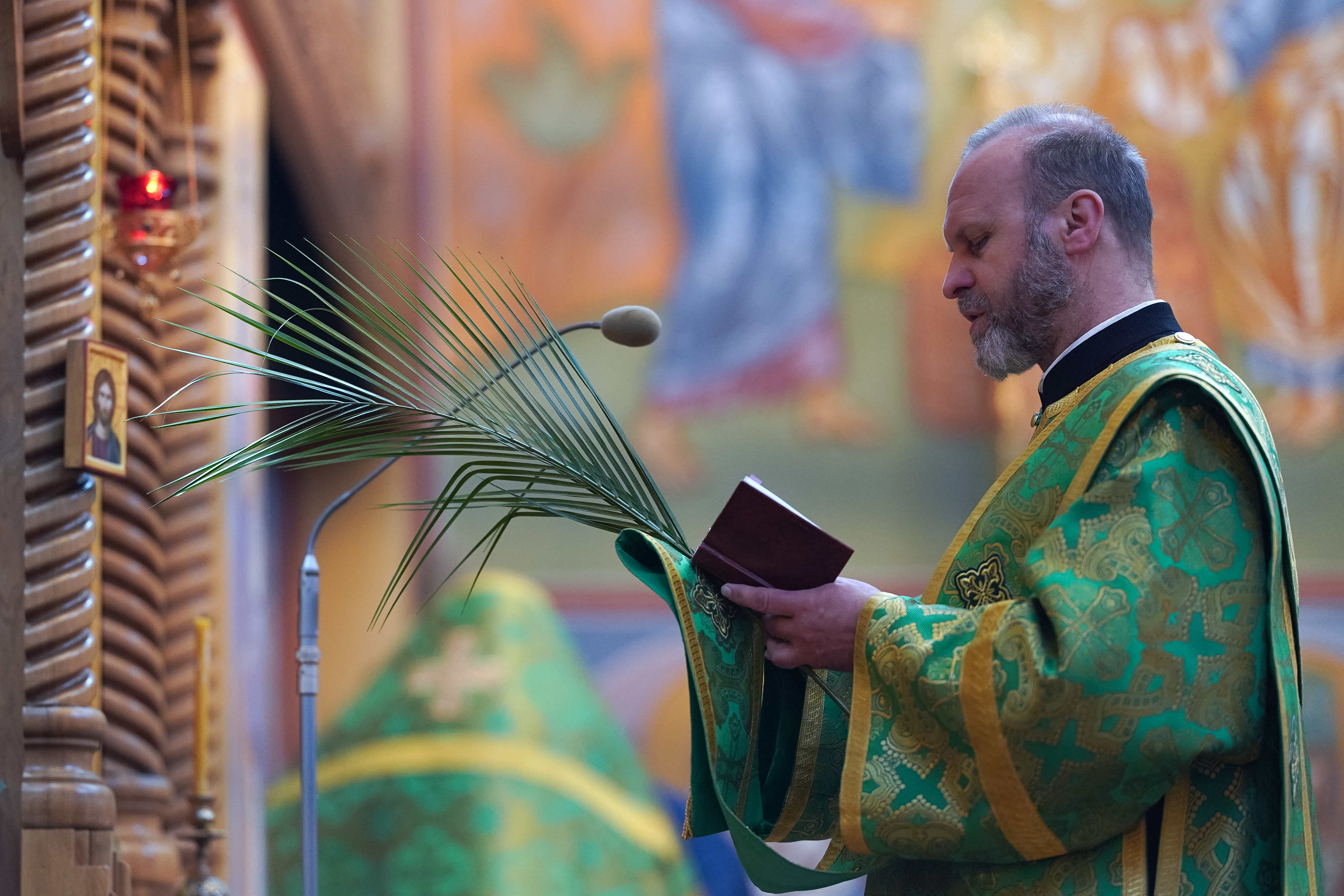 The Palm Sunday in Zwierki Convent  