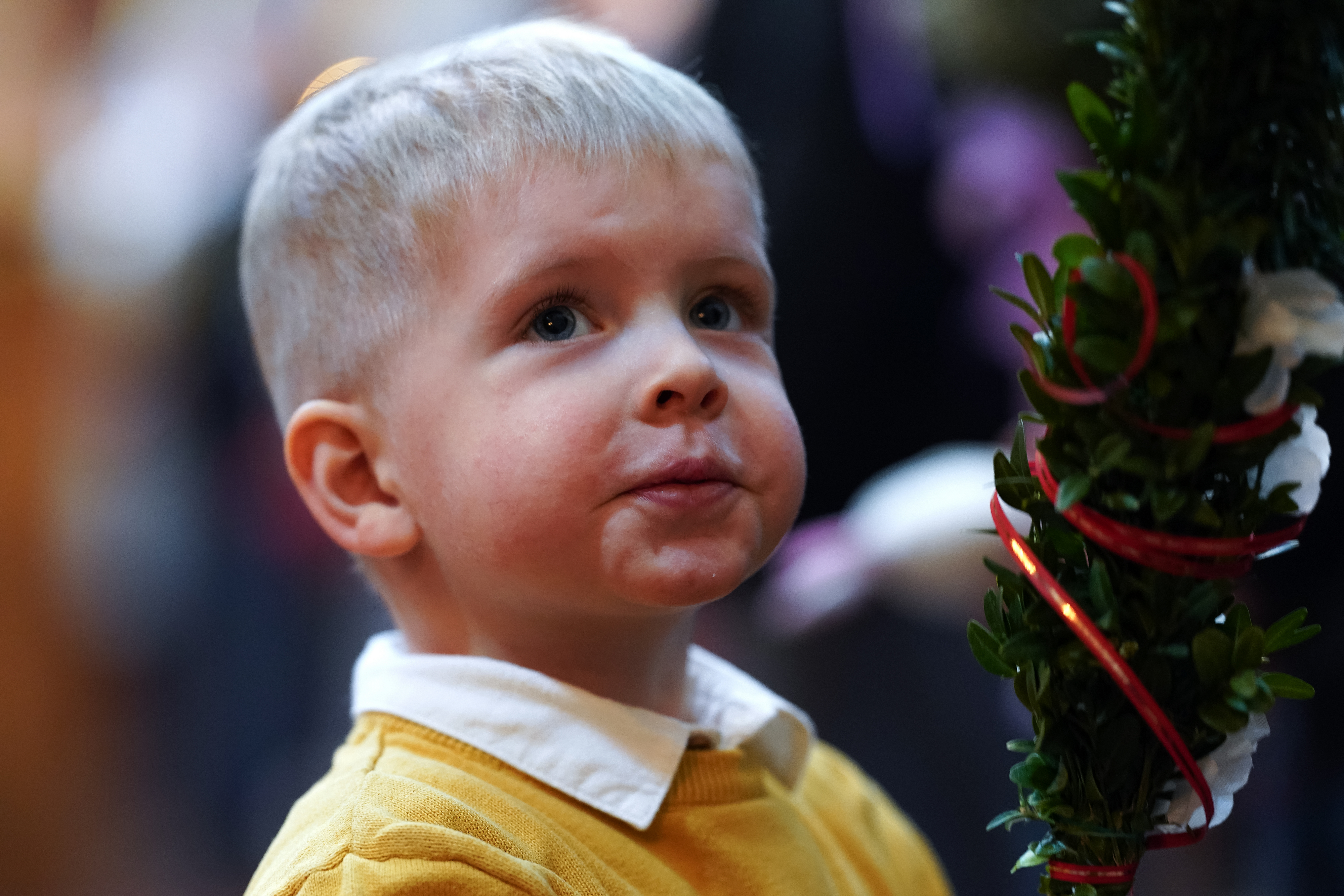 The Palm Sunday in Zwierki Convent  