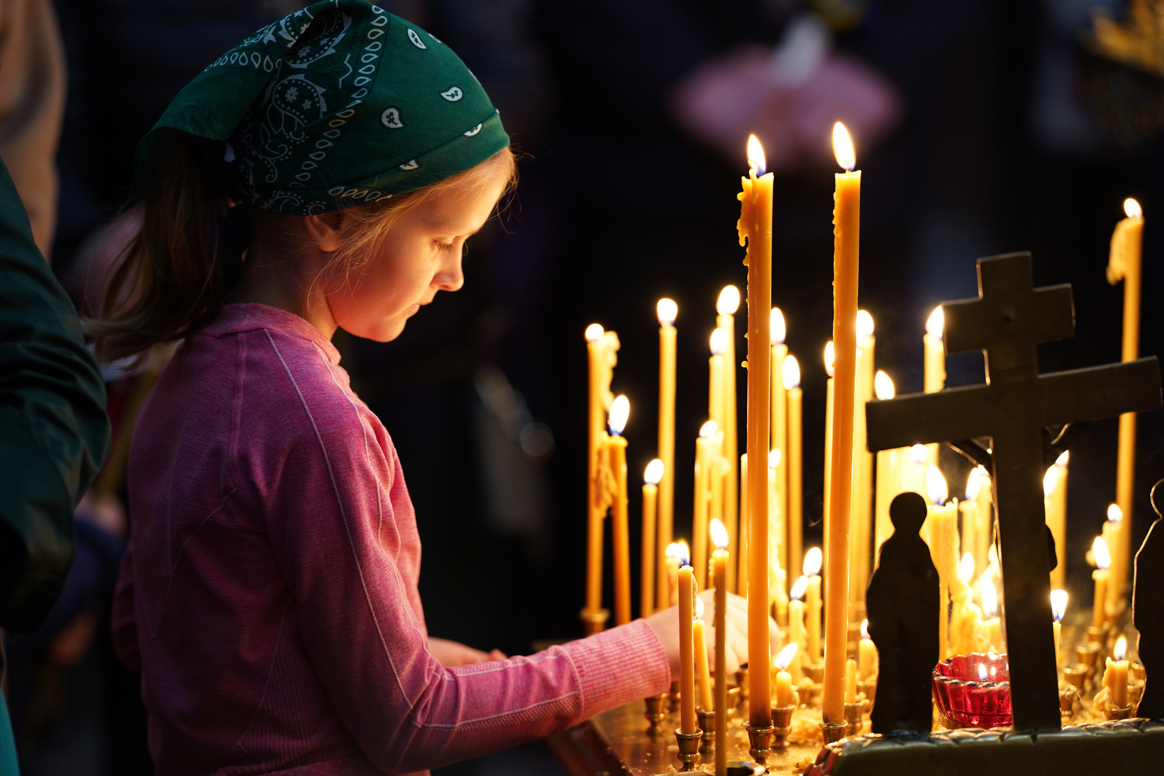 The Palm Sunday in Zwierki Convent  
