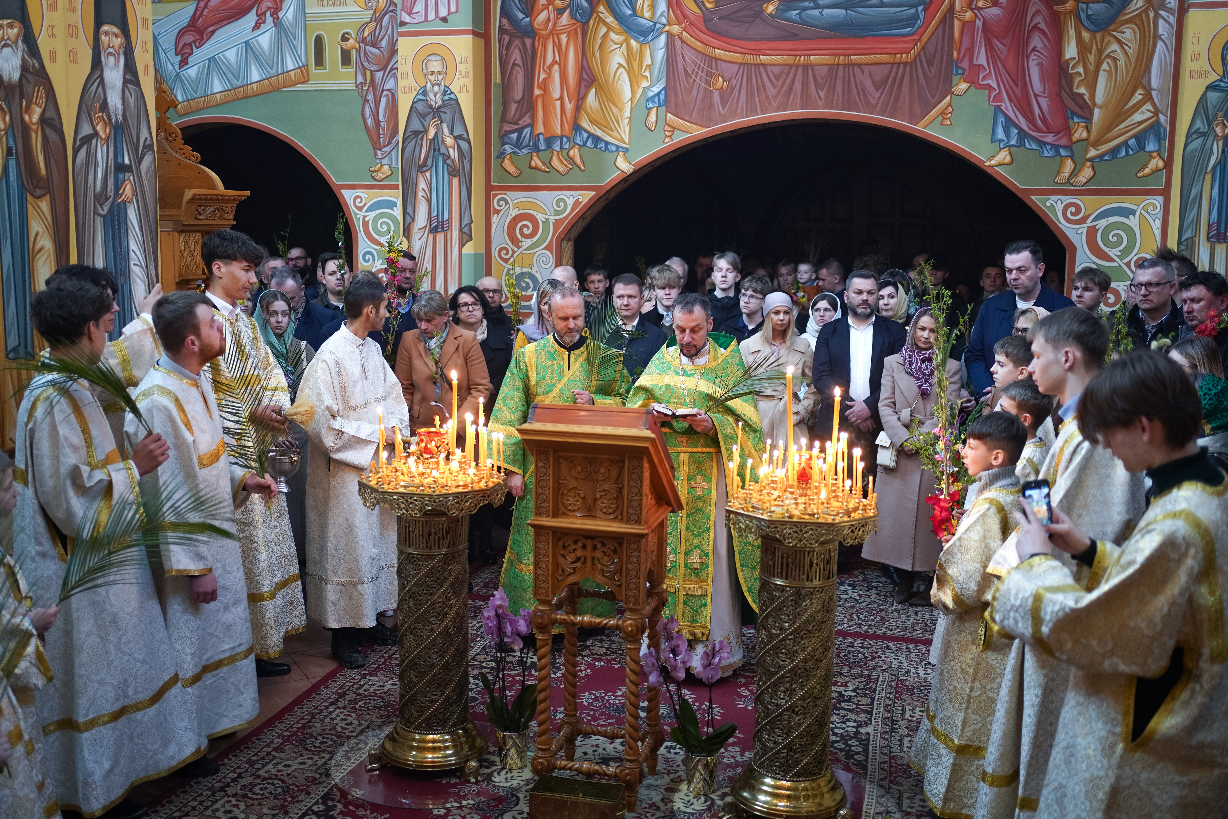 The Palm Sunday in Zwierki Convent