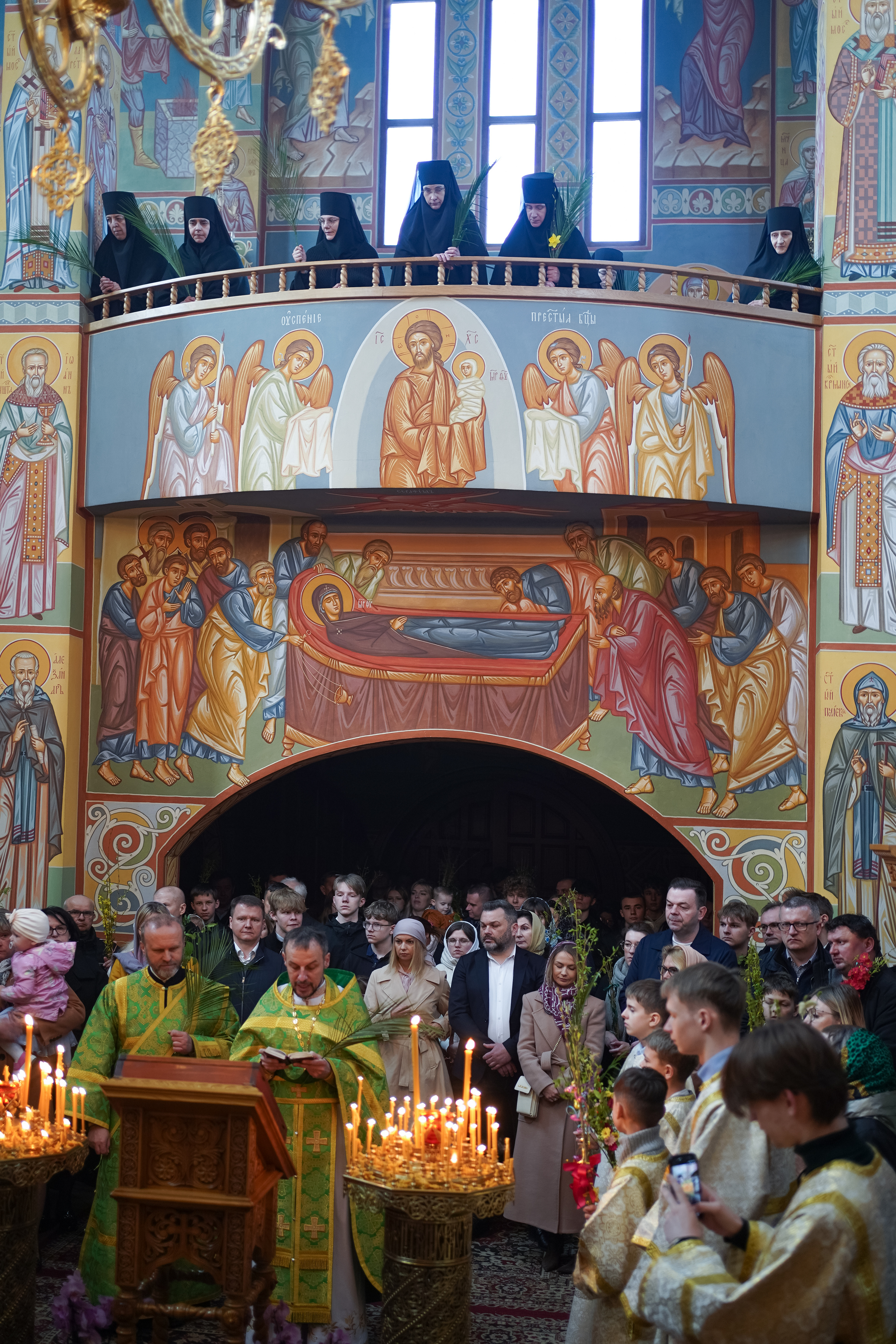 The Palm Sunday in Zwierki Convent