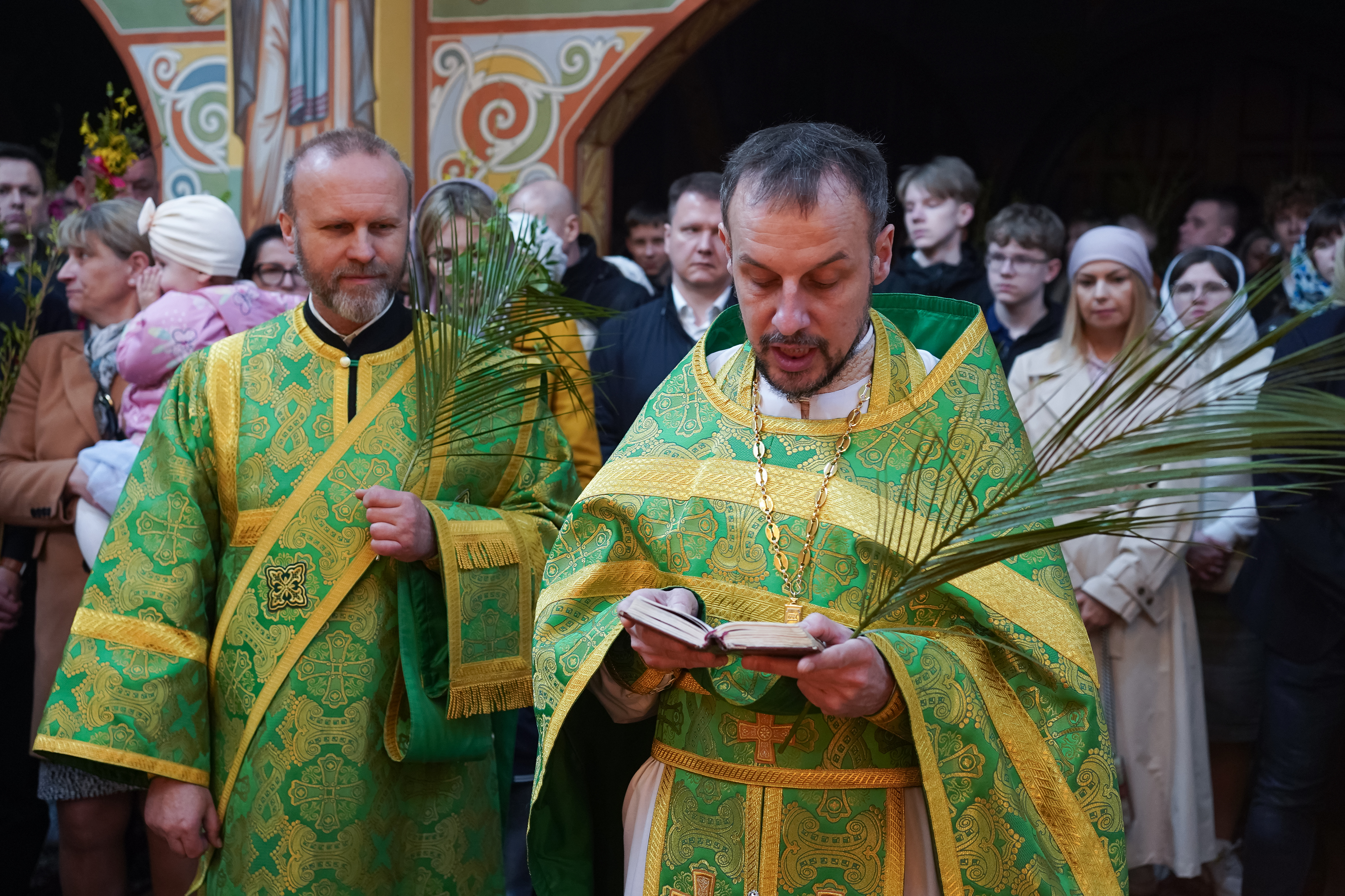 The Palm Sunday in Zwierki Convent
