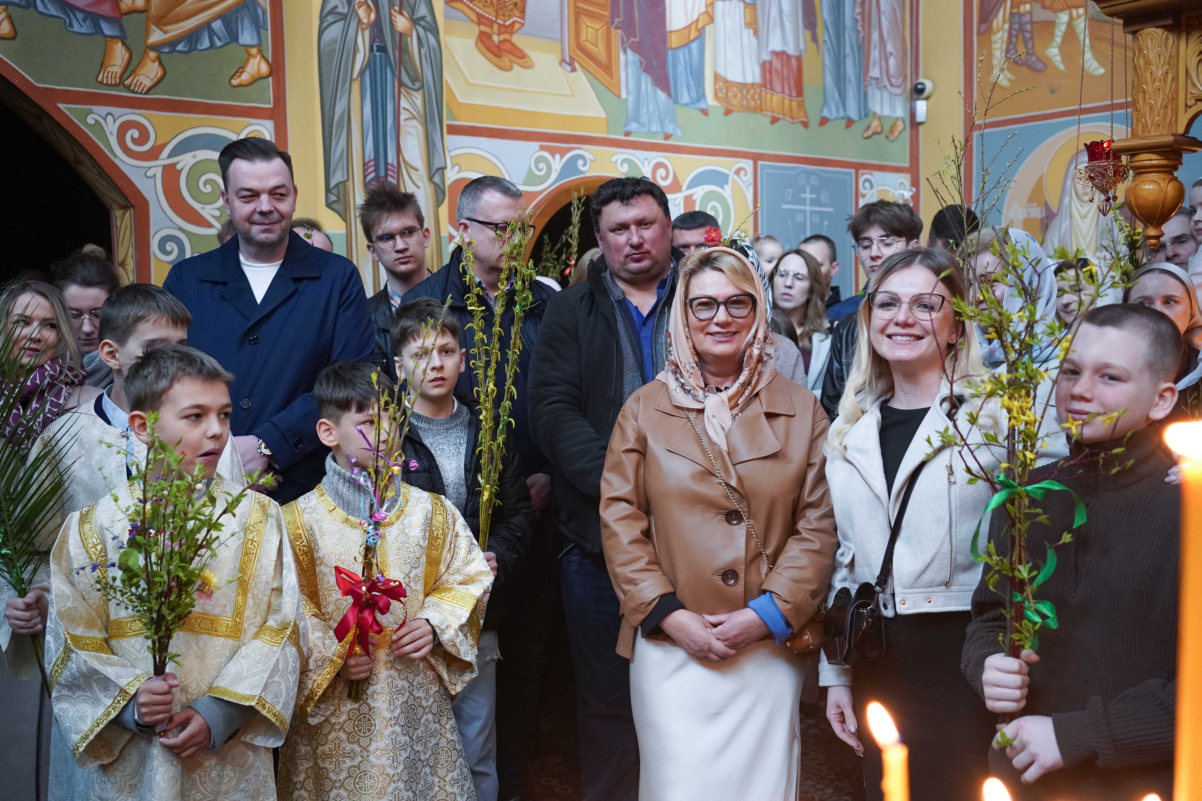 The Palm Sunday in Zwierki Convent