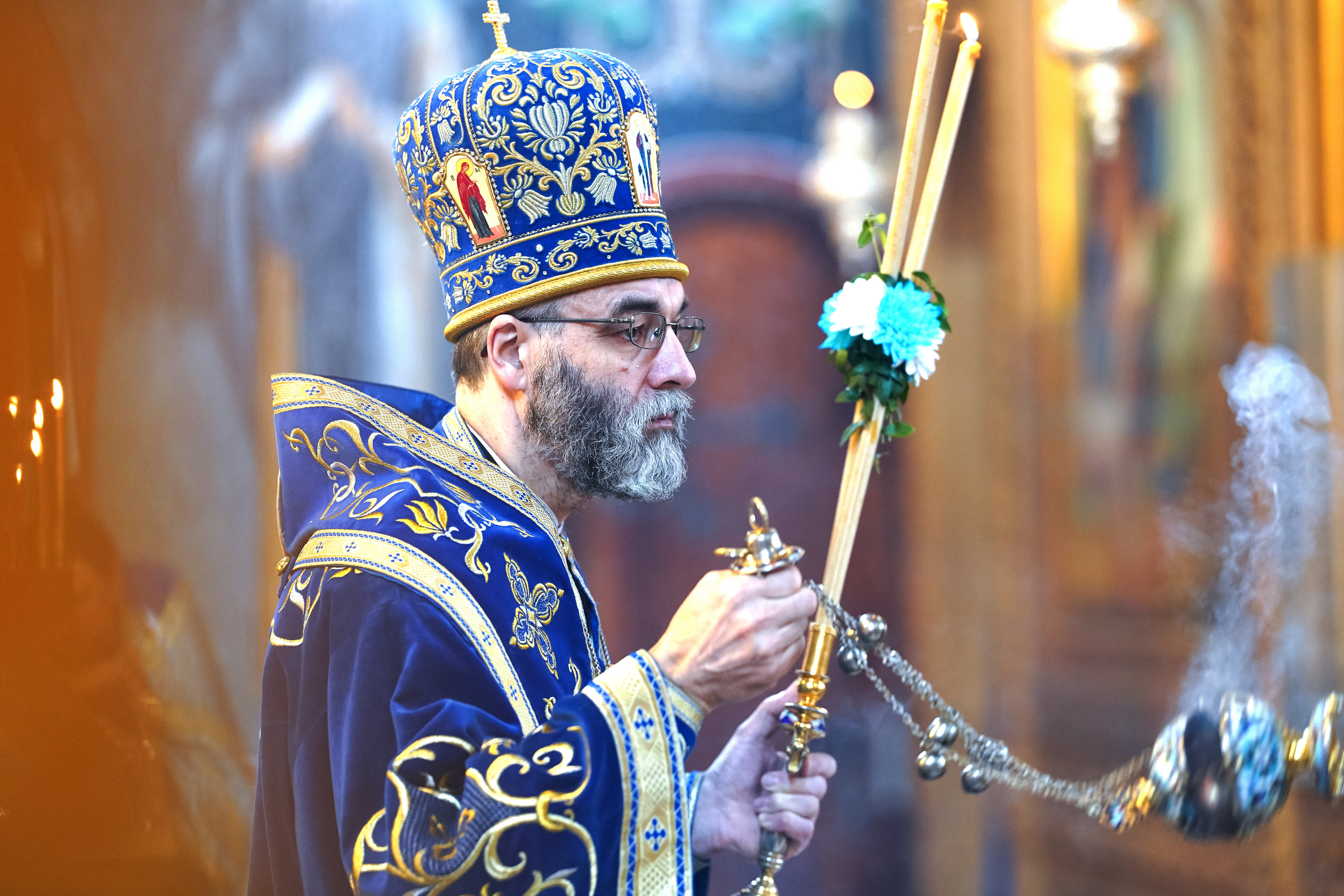 The Annunciation feast in Supraśl Monastery 