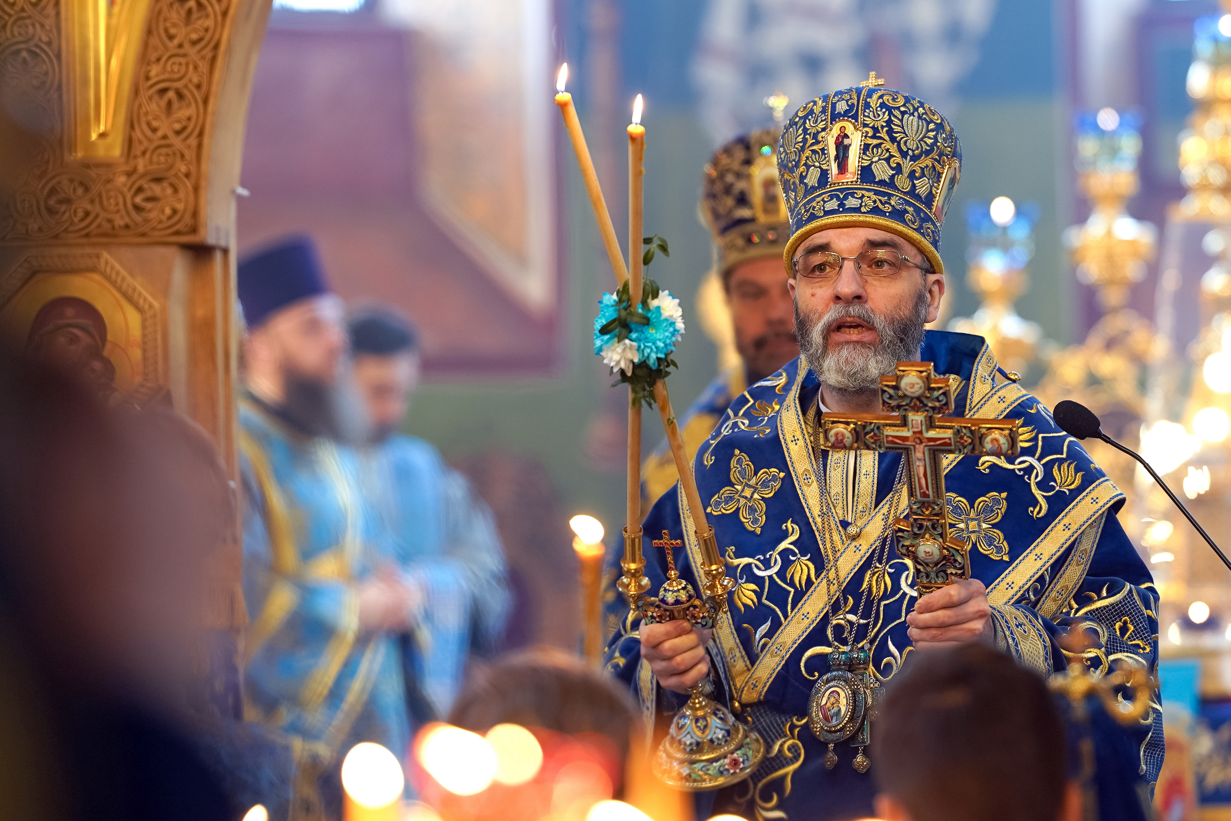 The Annunciation feast in Supraśl Monastery