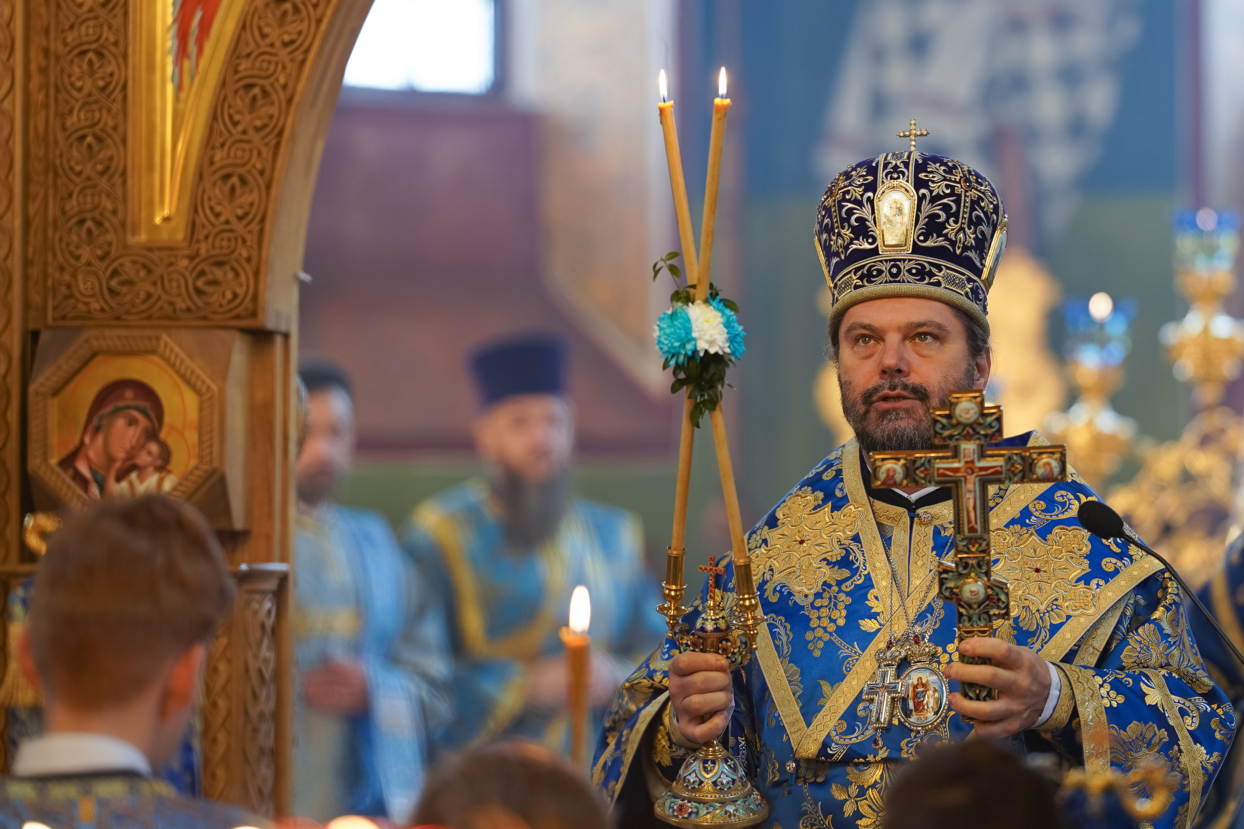 The Annunciation feast in Supraśl Monastery