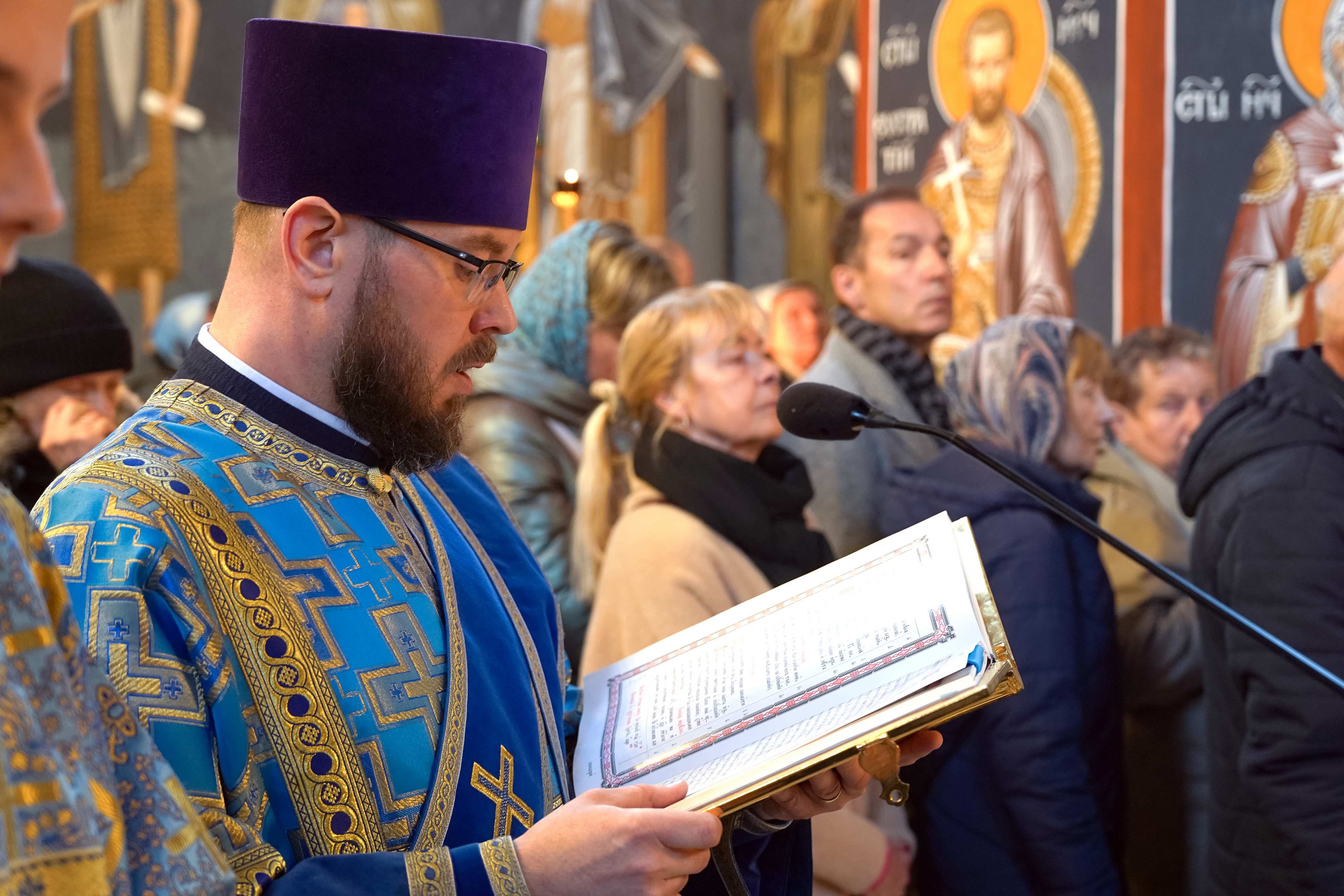 The Annunciation feast in Supraśl Monastery