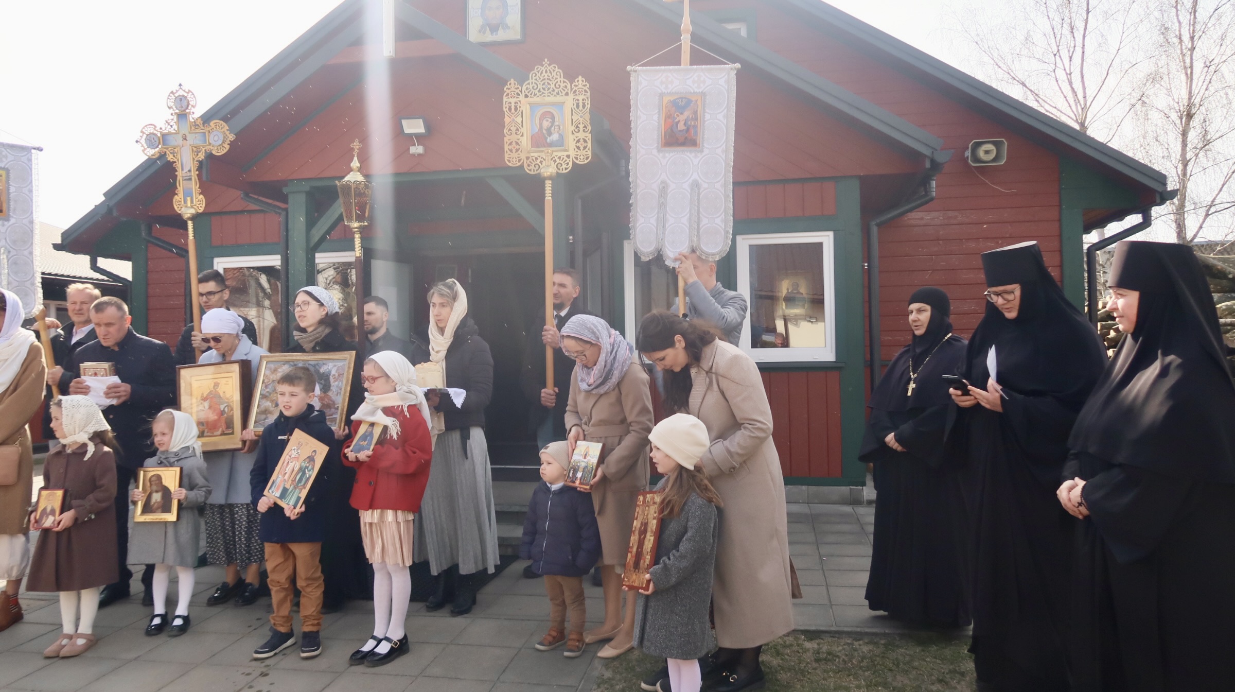 Wtorek Paschy w Monasterze św.Katarzyny w Zaleszanach