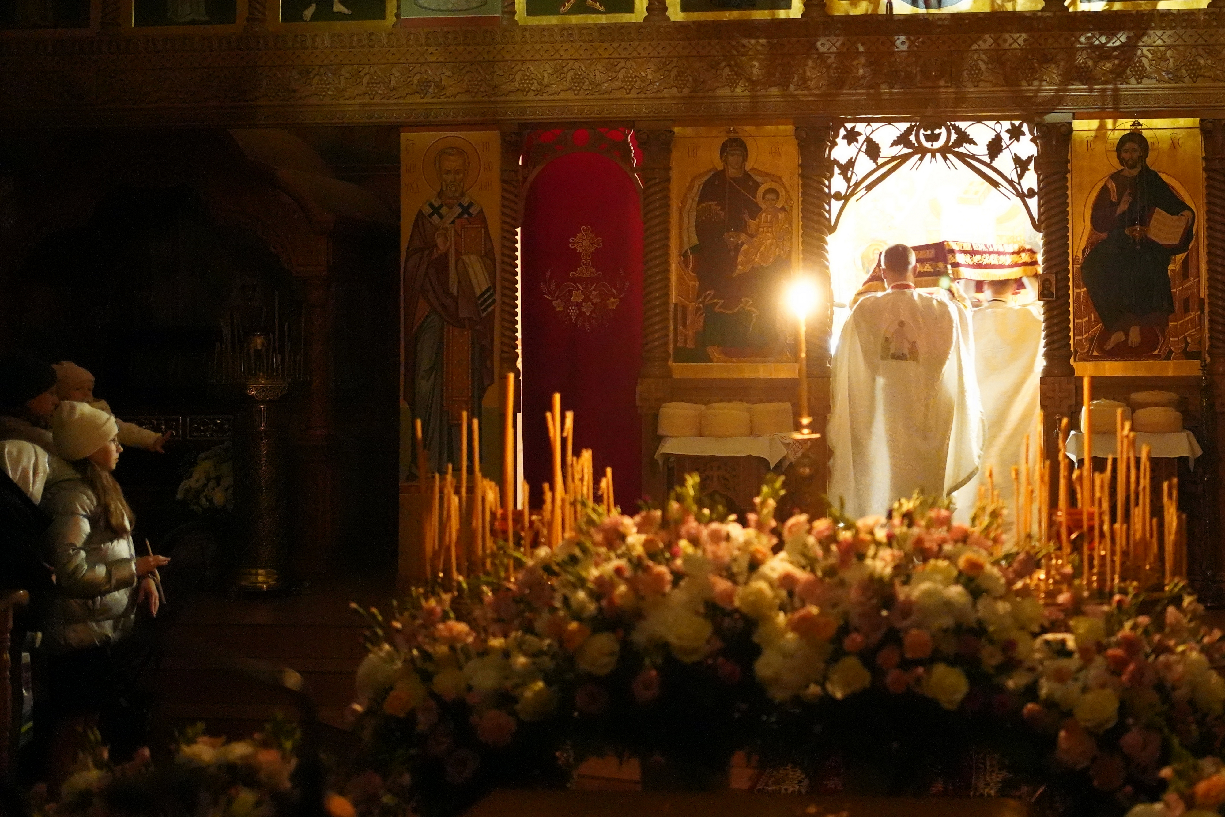 Easter night in Zwierki Convent, 2026 