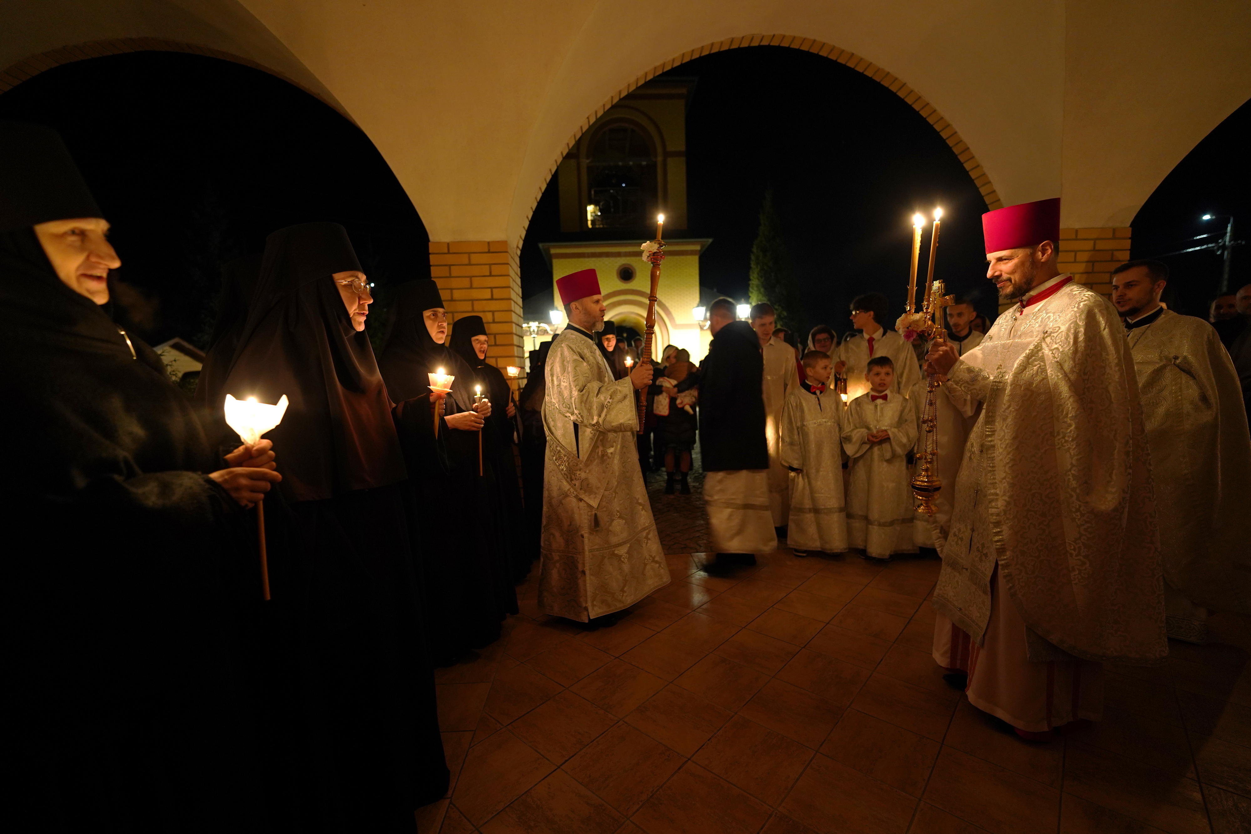 Easter night in Zwierki Convent, 2026 