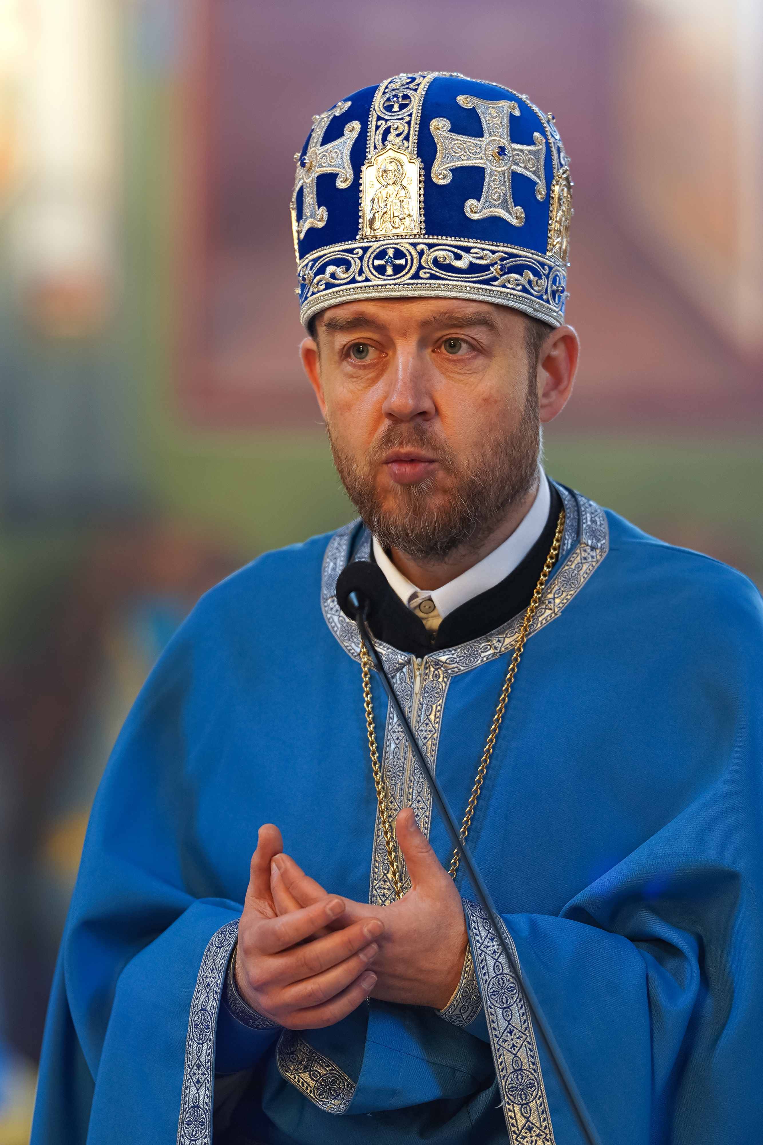 The Annunciation feast in Supraśl Monastery