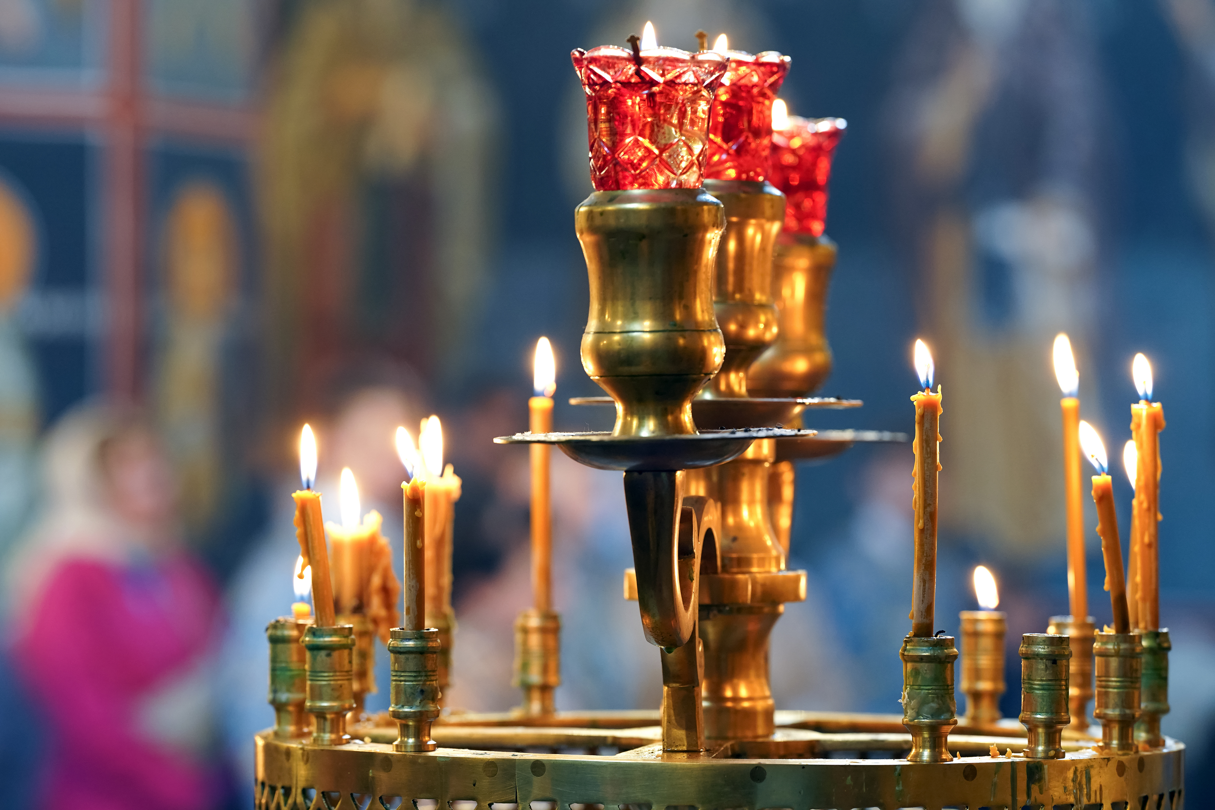 The Annunciation feast in Supraśl Monastery