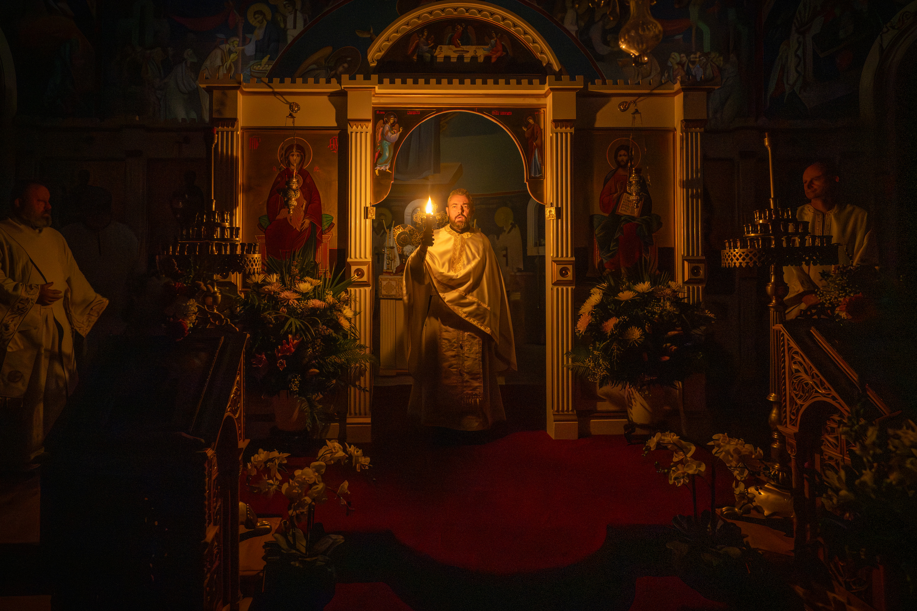 Paschal Matins, Holy Saturday, California, USA