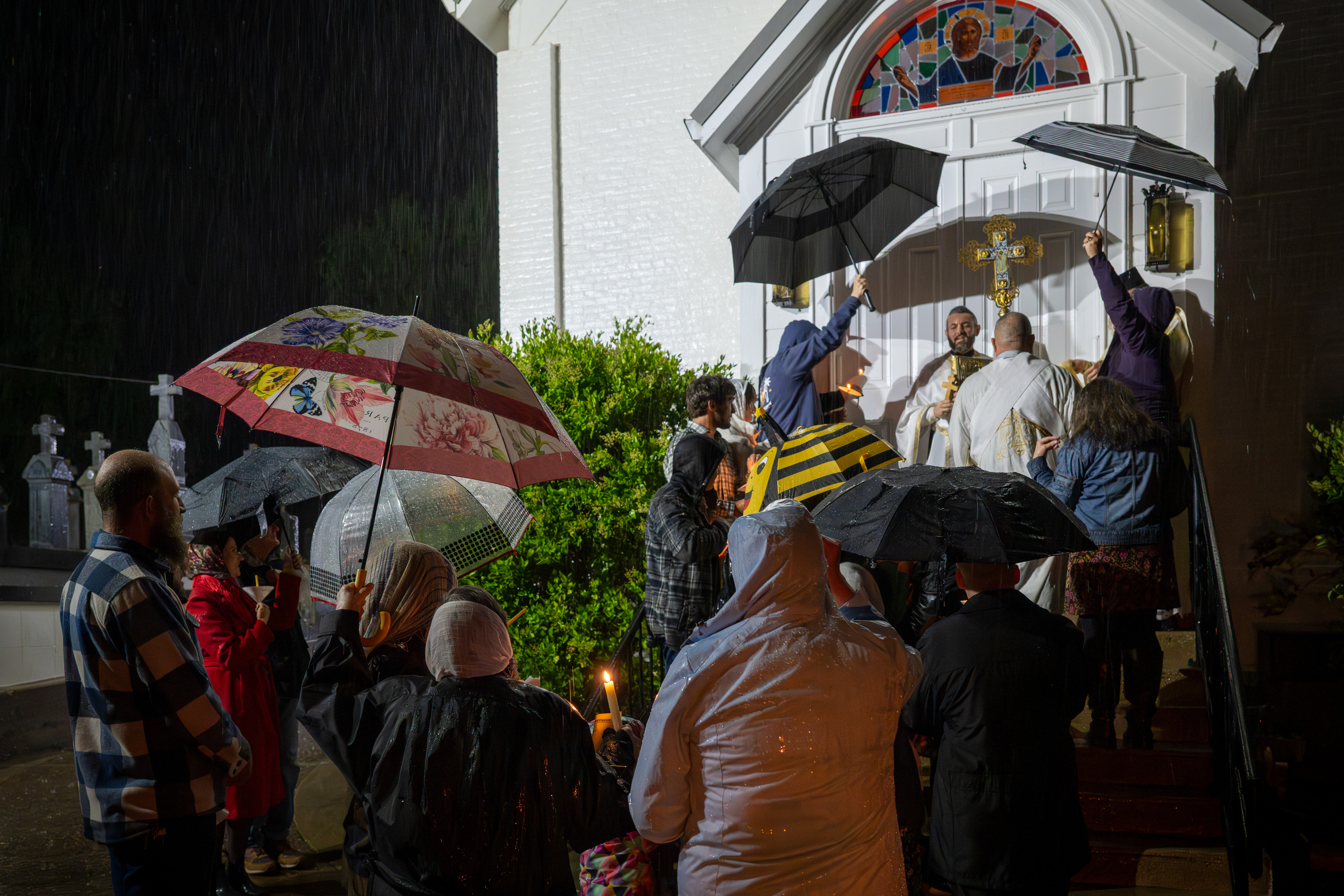 Paschal Matins, Holy Saturday, California, USA