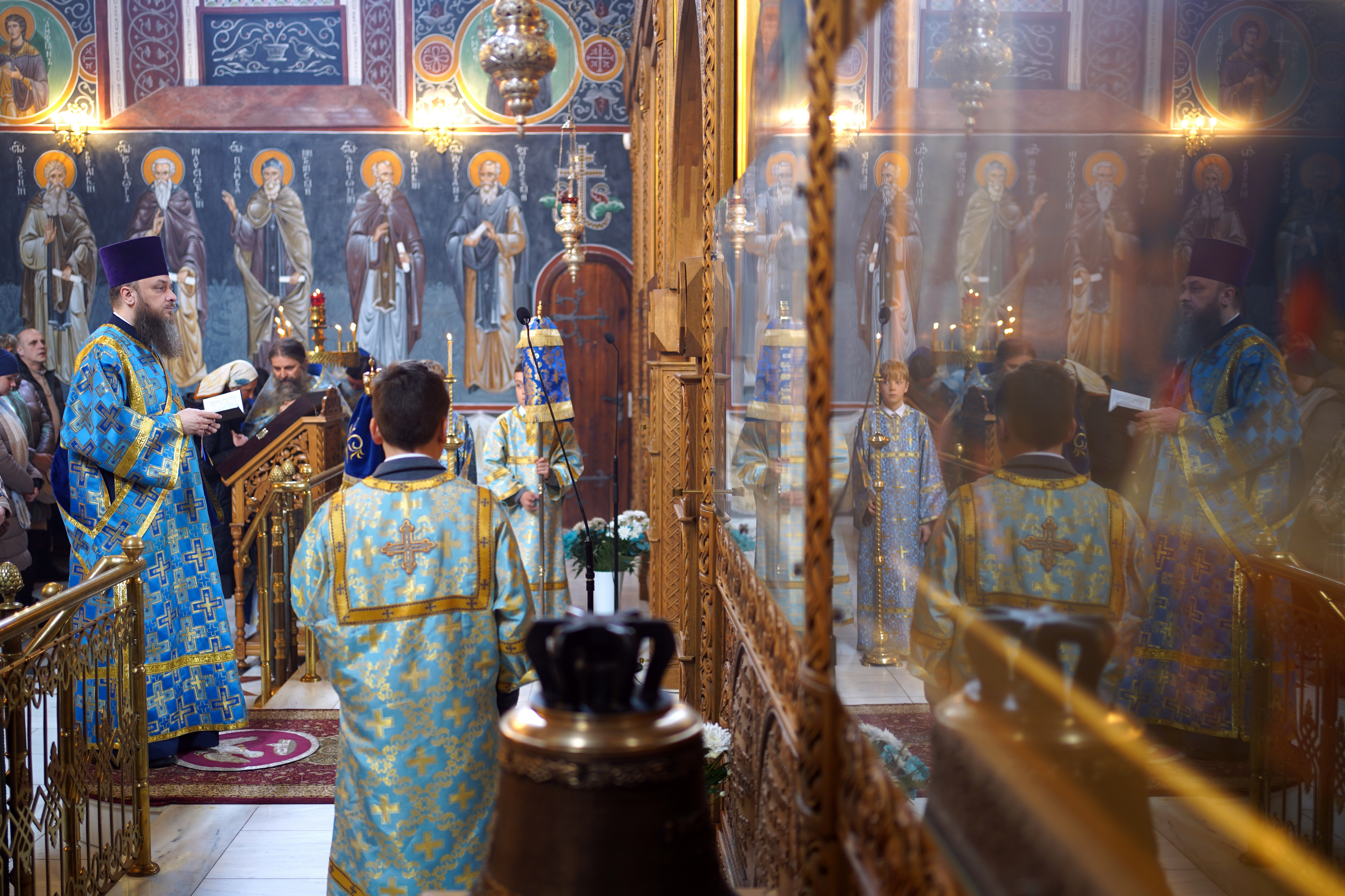 The Annunciation feast in Supraśl Monastery