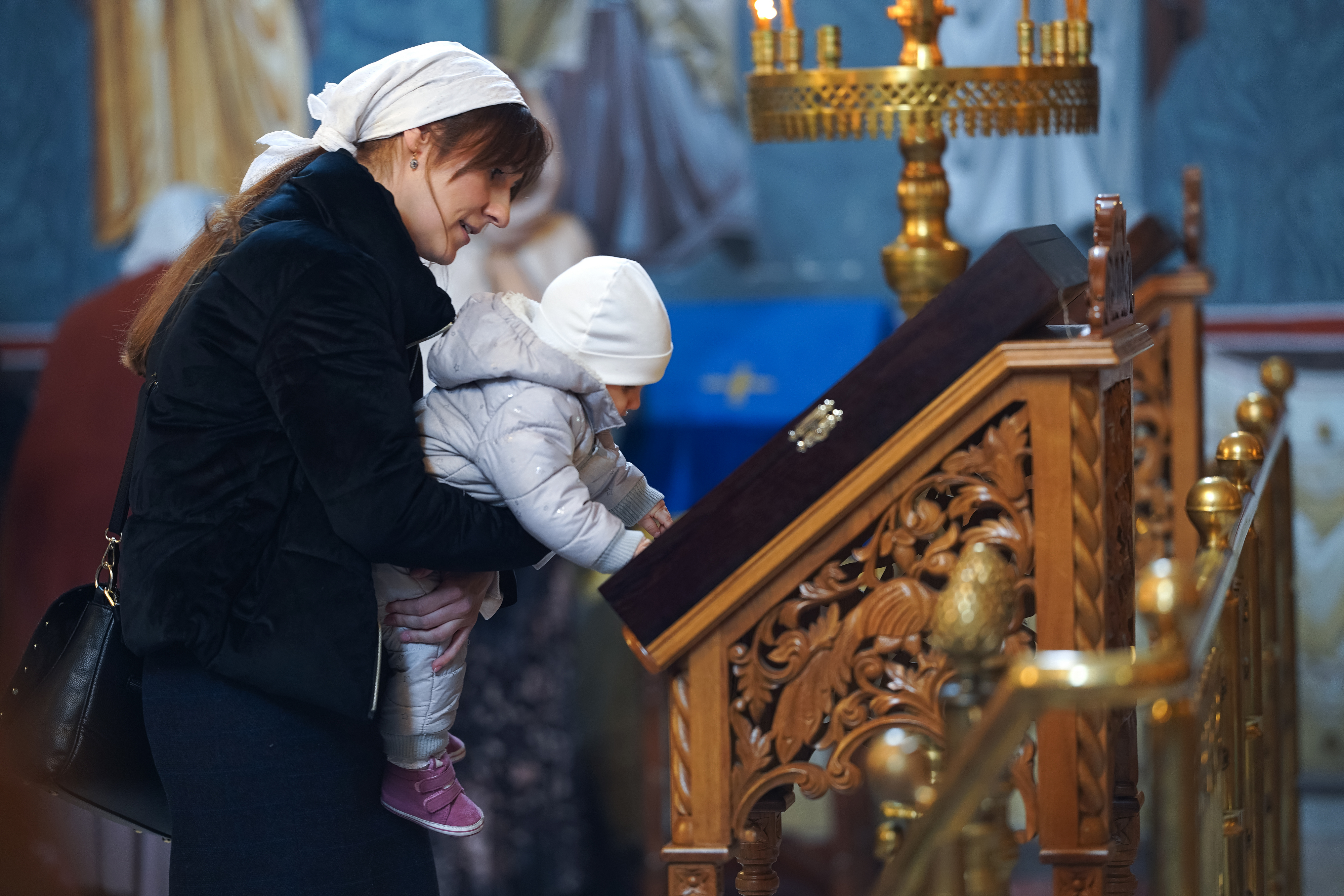 The Annunciation feast in Supraśl Monastery