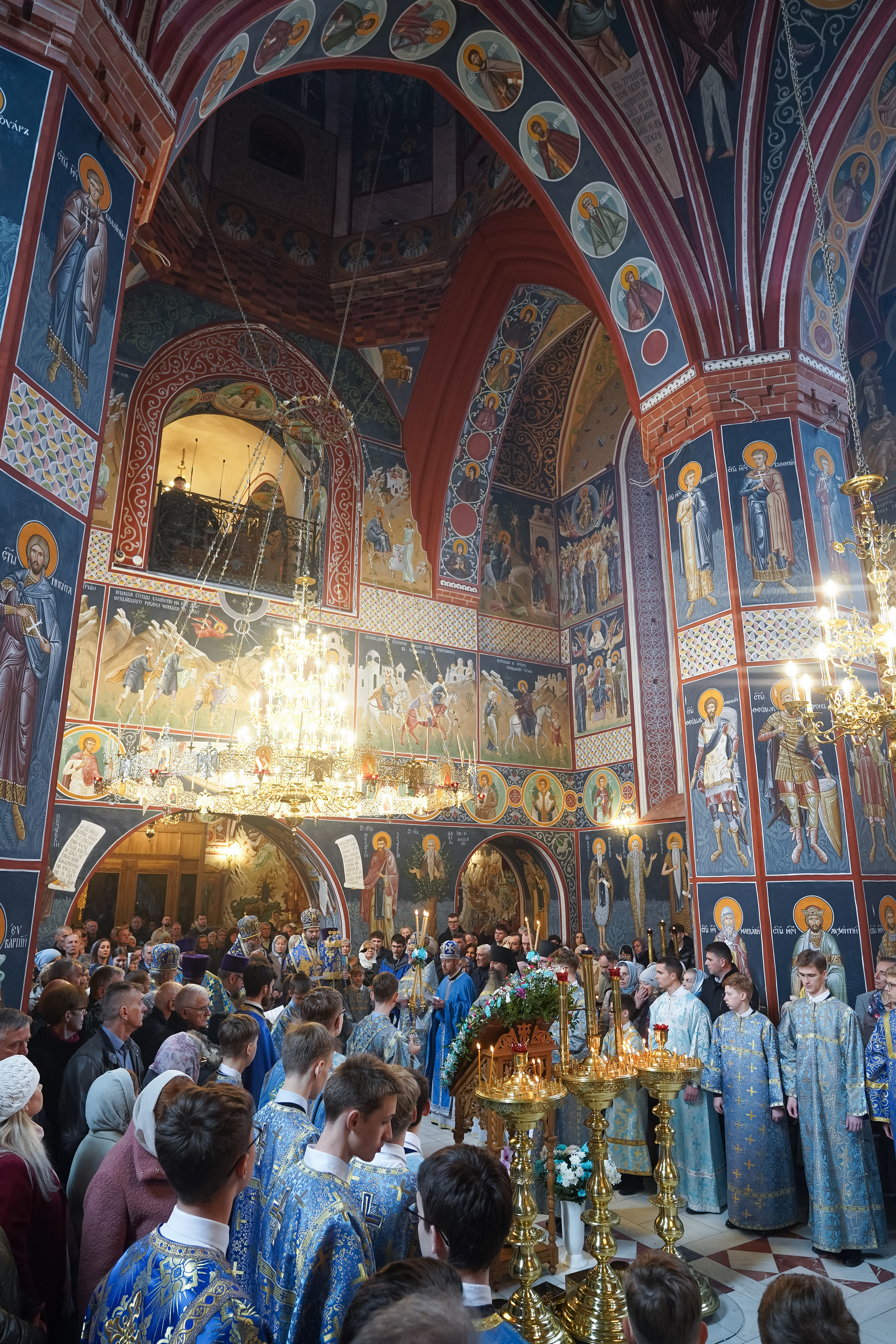 The Annunciation feast in Supraśl Monastery