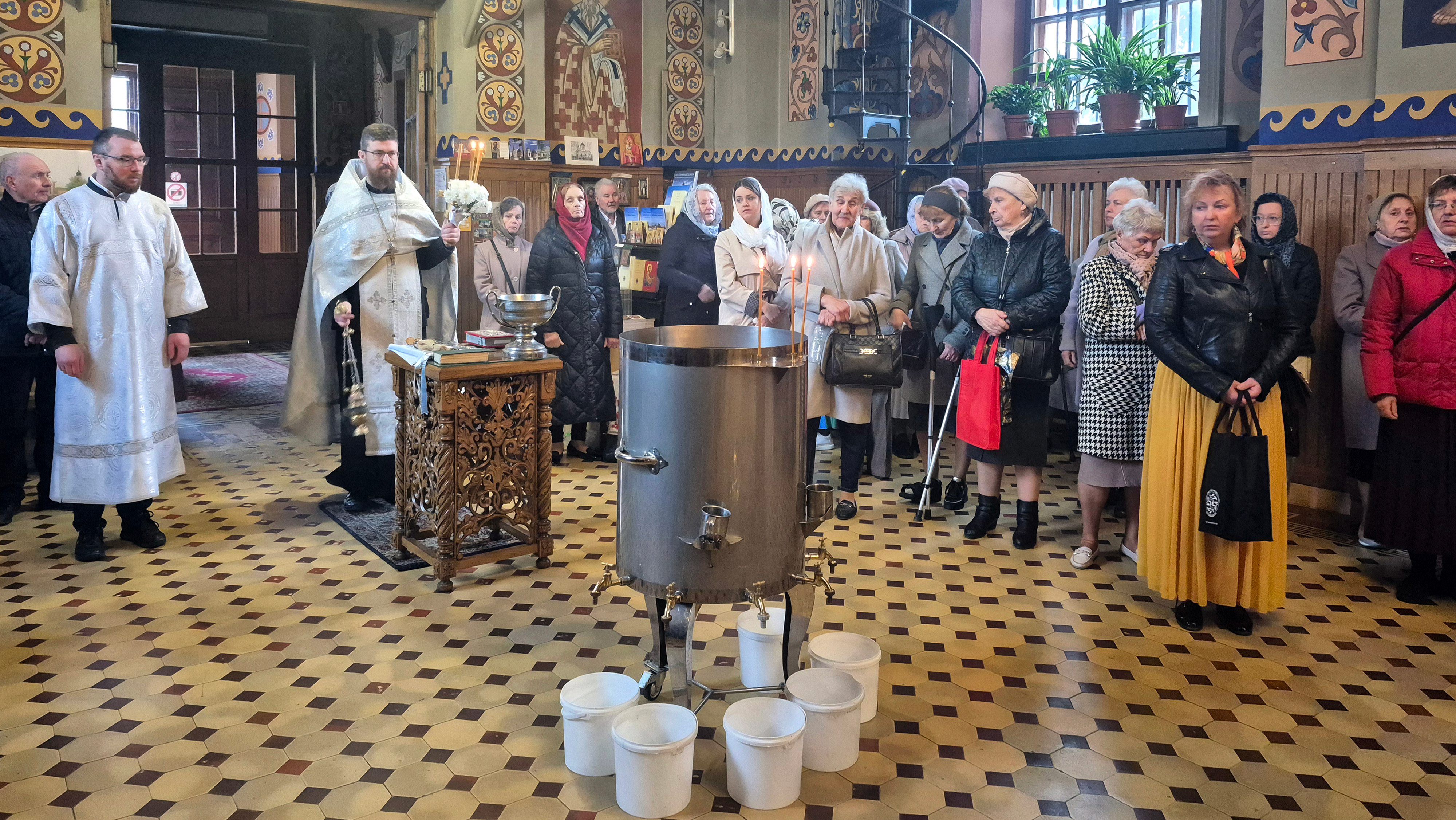 The fest of Theotokos of the Life-Giving Spring in St. Nicholas Cathedral in Białystok