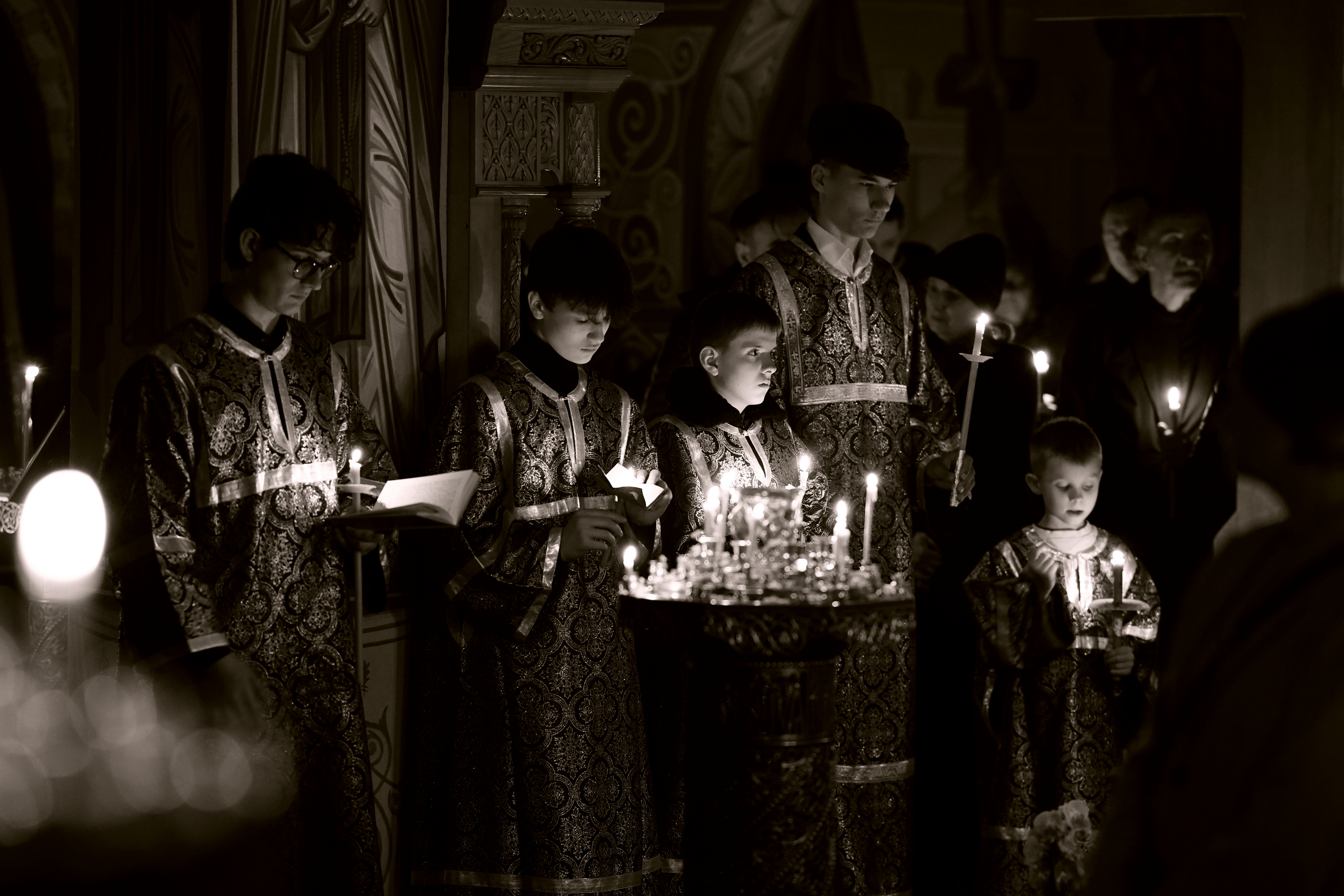 Reading of Twelve Gospels in Zwierki Convent 