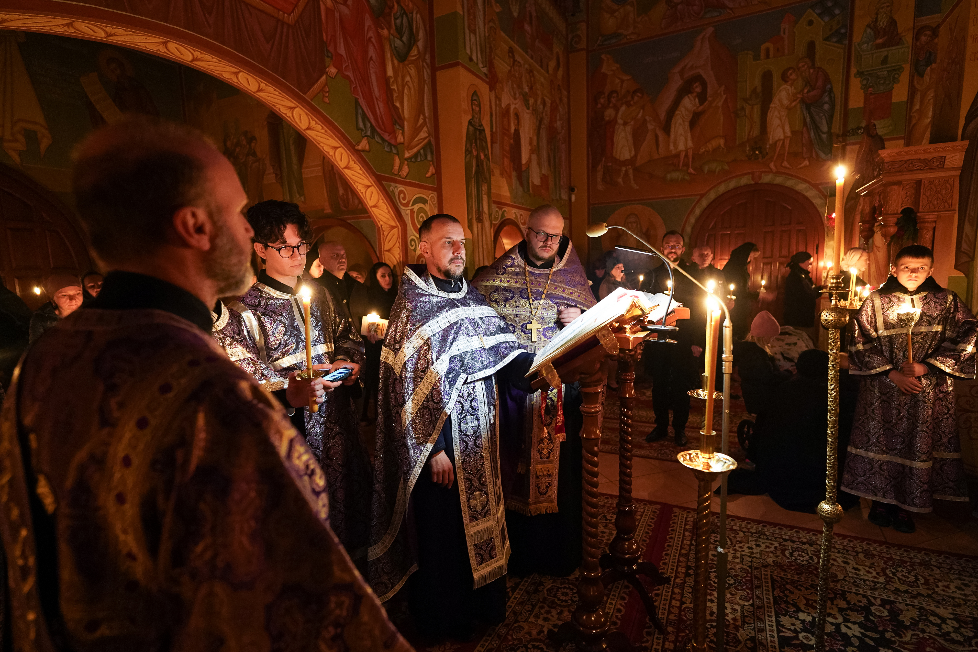 Reading of Twelve Gospels in Zwierki Convent
