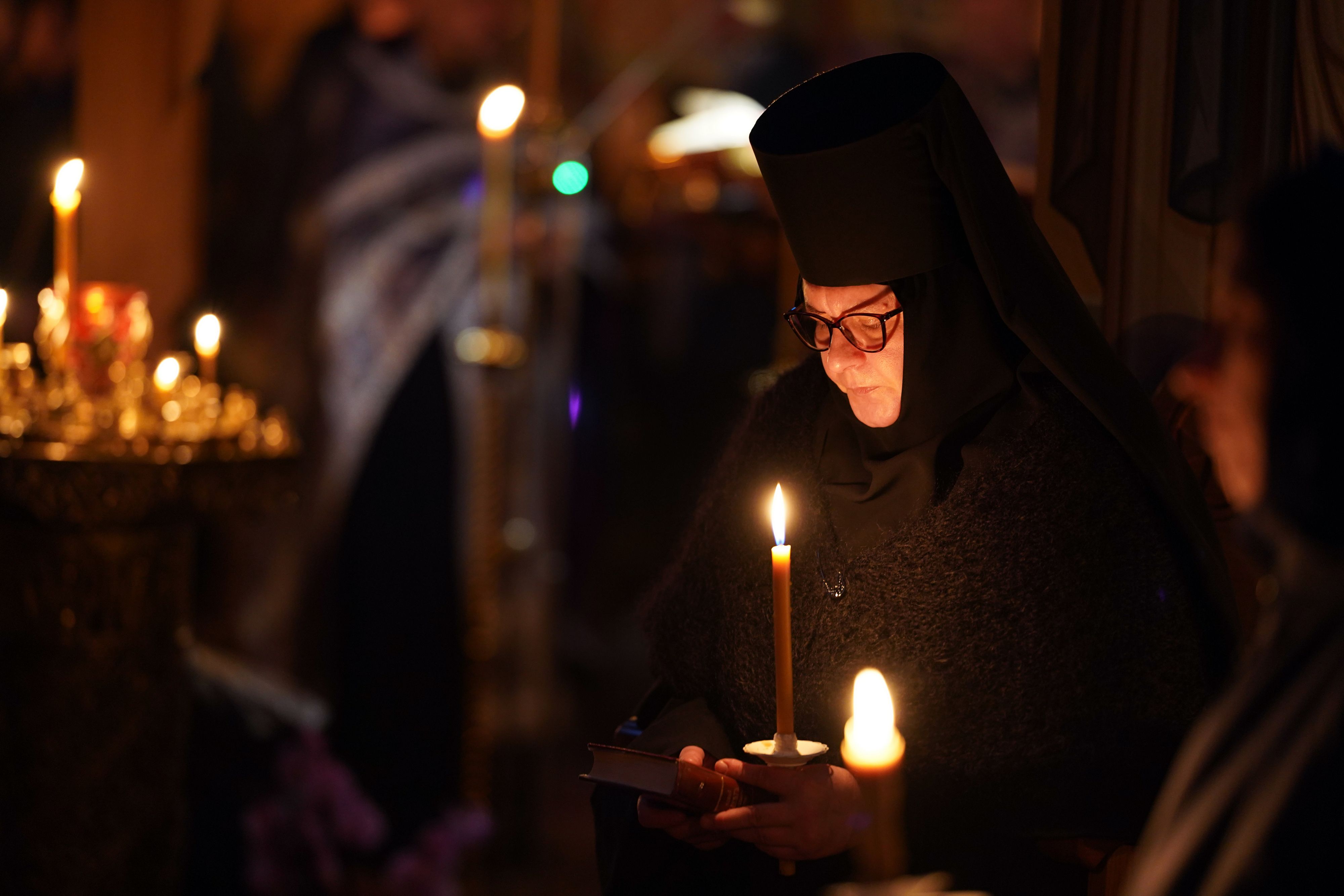 Reading of Twelve Gospels in Zwierki Convent