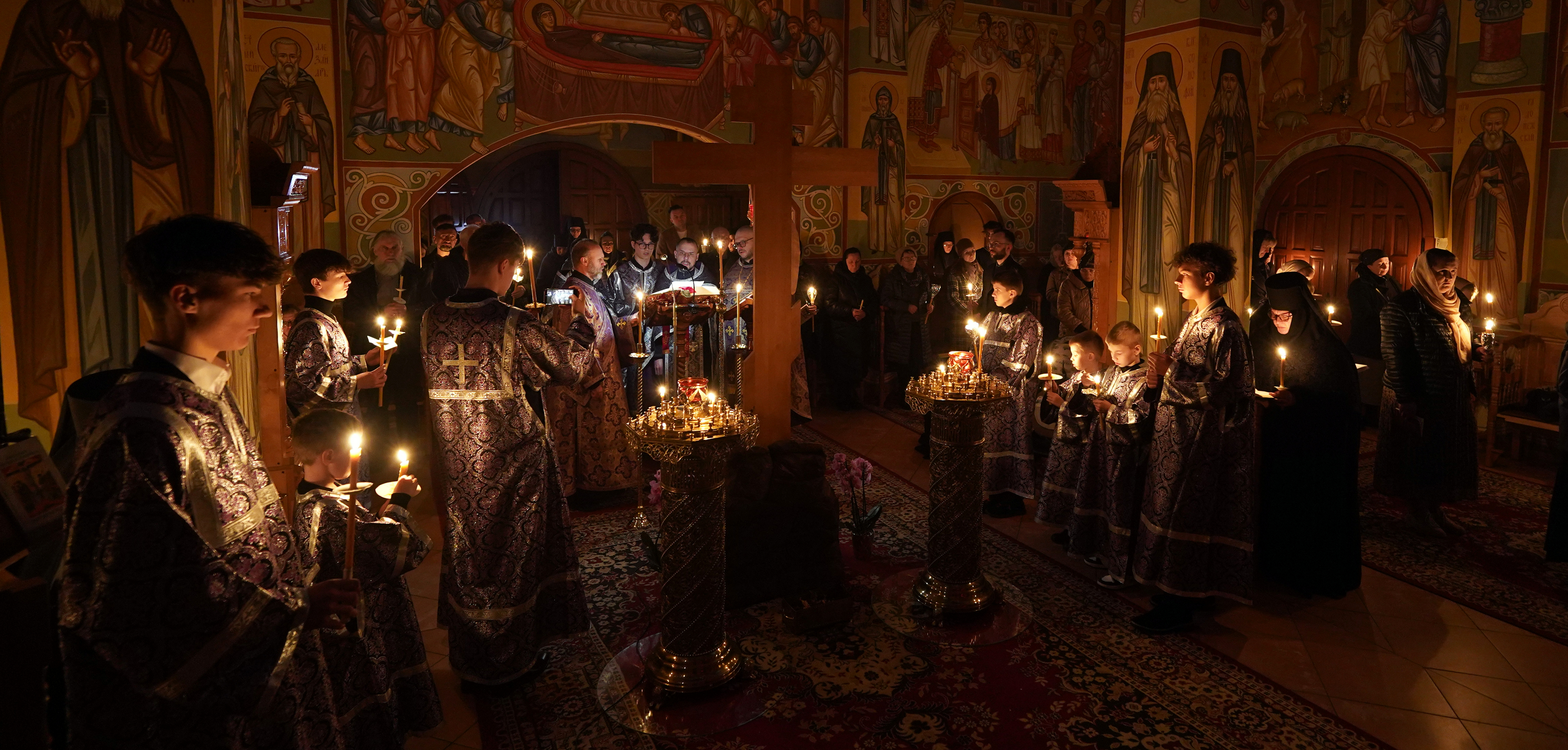 Reading of Twelve Gospels in Zwierki Convent