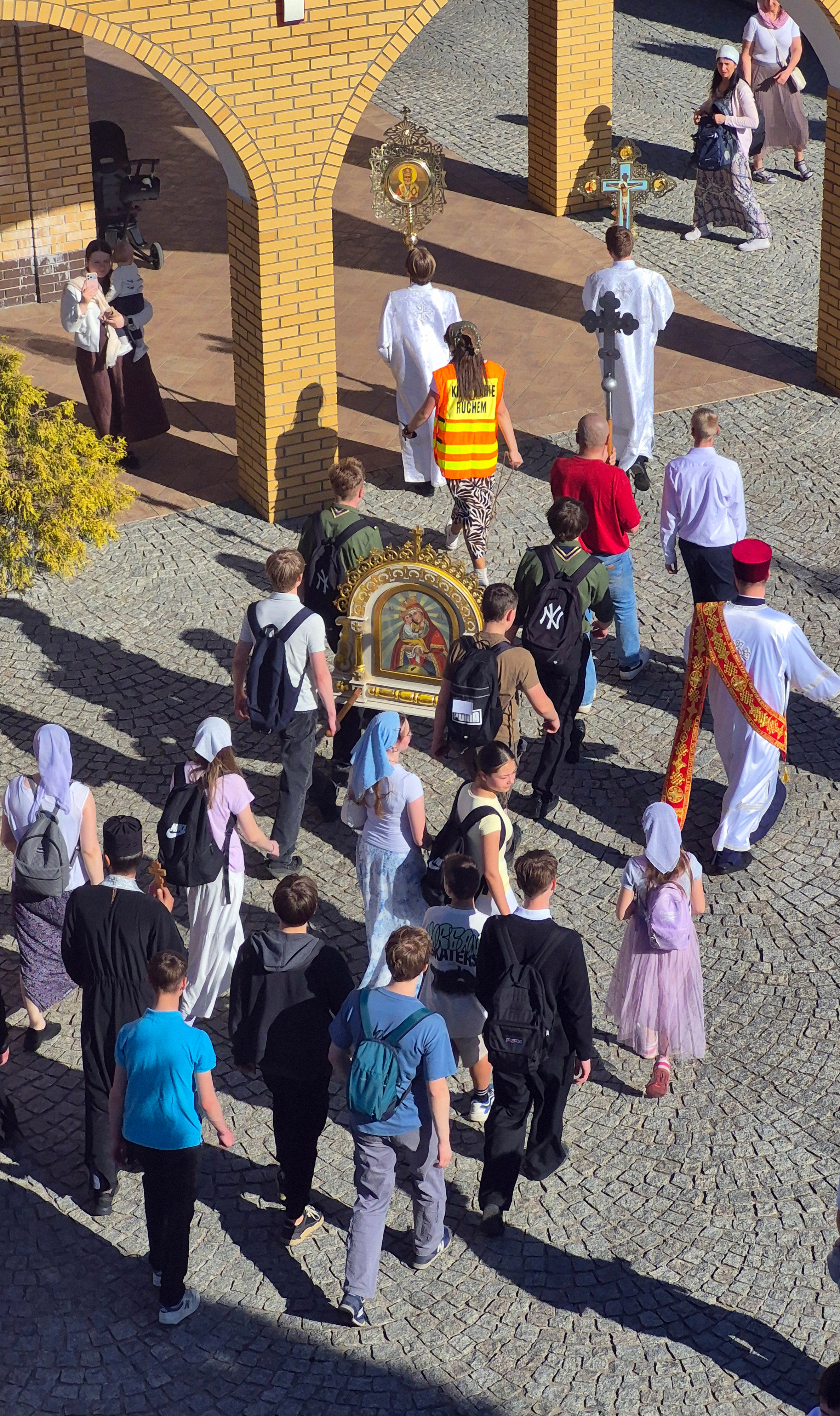 The pilgromage from Białystok to Zwierki Convent on the occassion of St. Gabriel of Zabłudów feast 