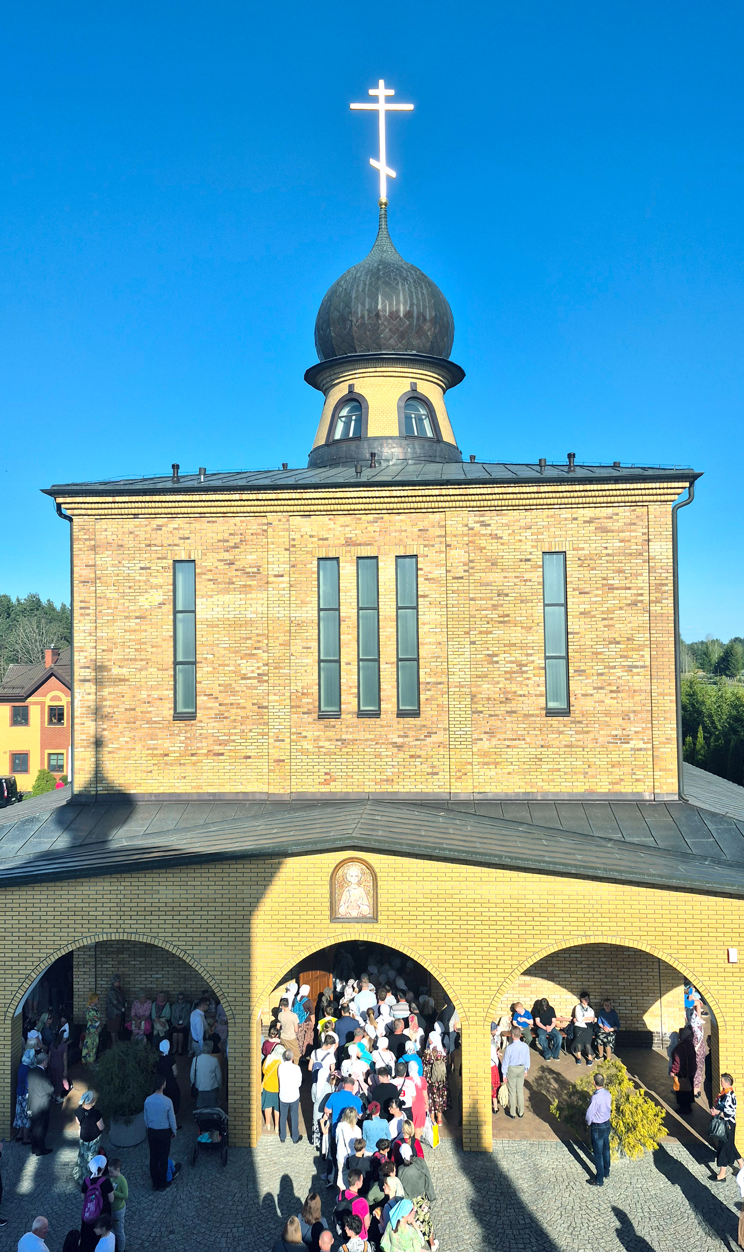 The pilgromage from Białystok to Zwierki Convent on the occassion of St. Gabriel of Zabłudów feast 