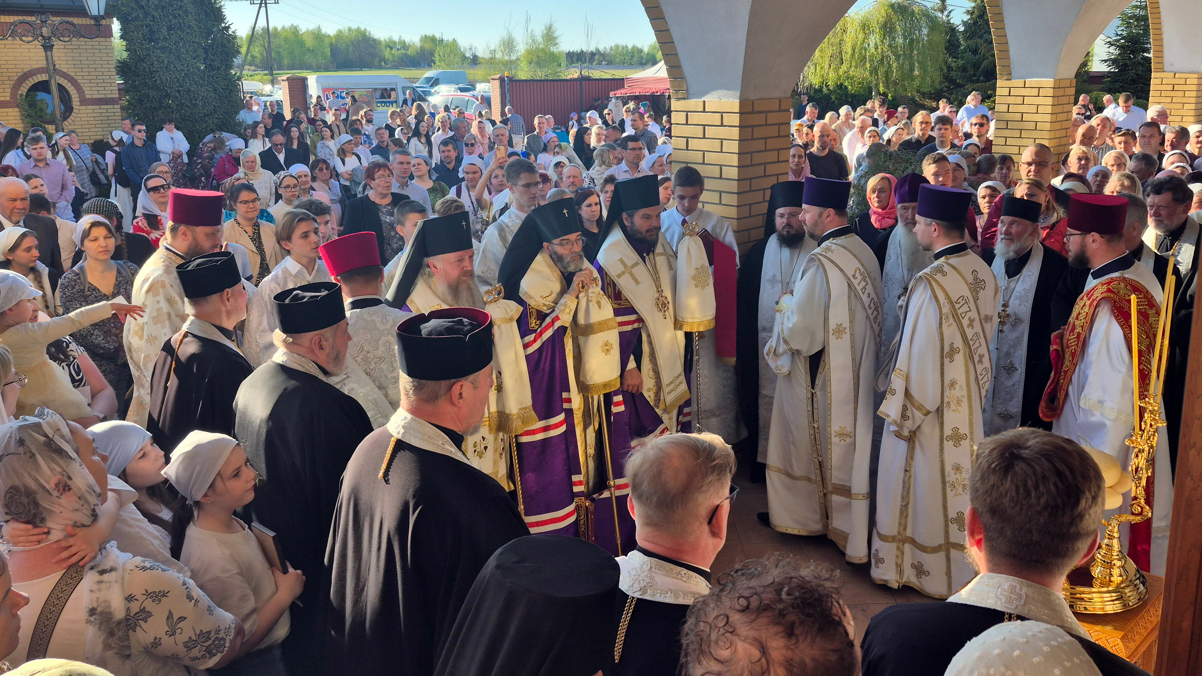 St. Gabriel of Zabłudów feast in Zwierki Convent