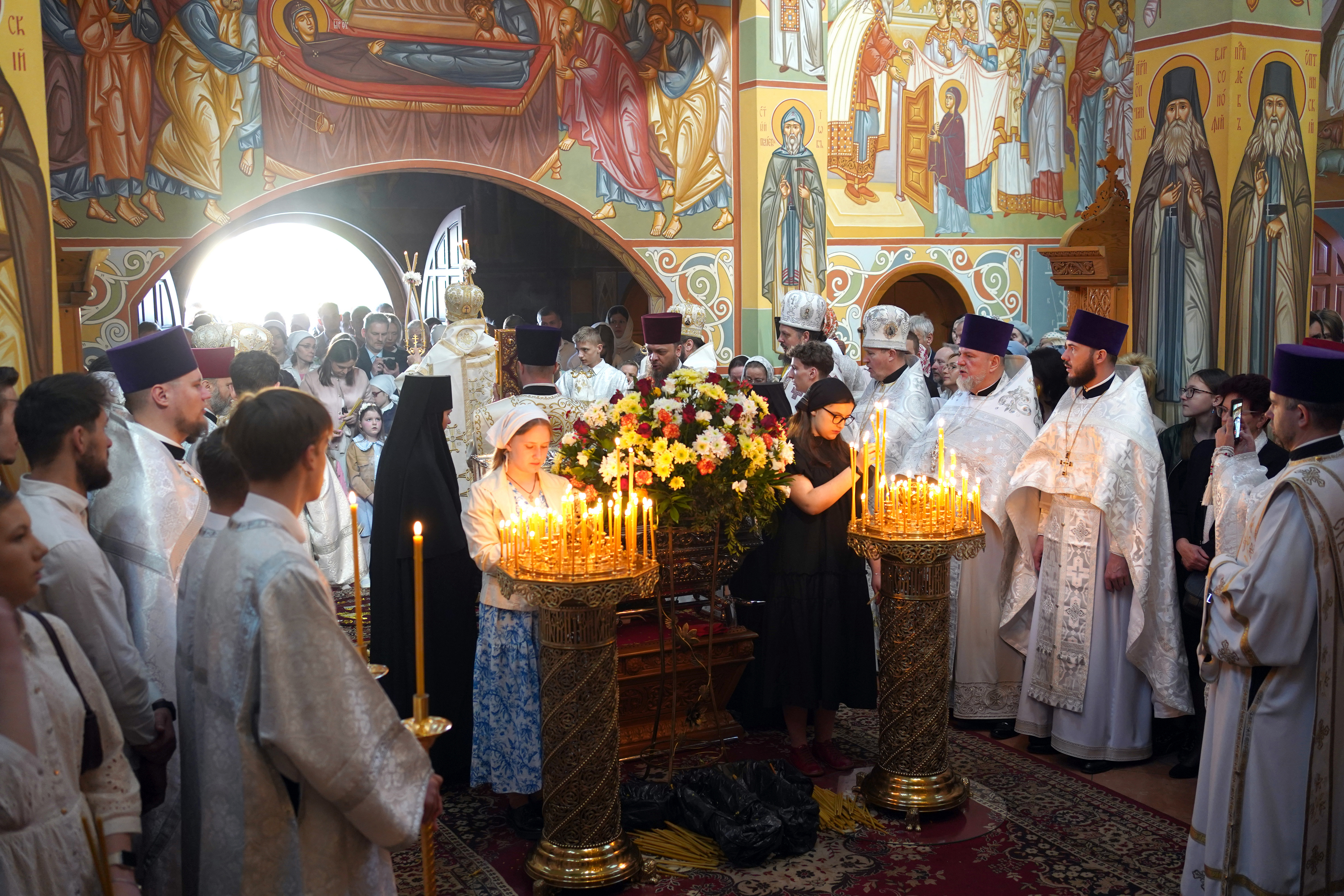St. Gabriel of Zabłudów feast in Zwierki Convent