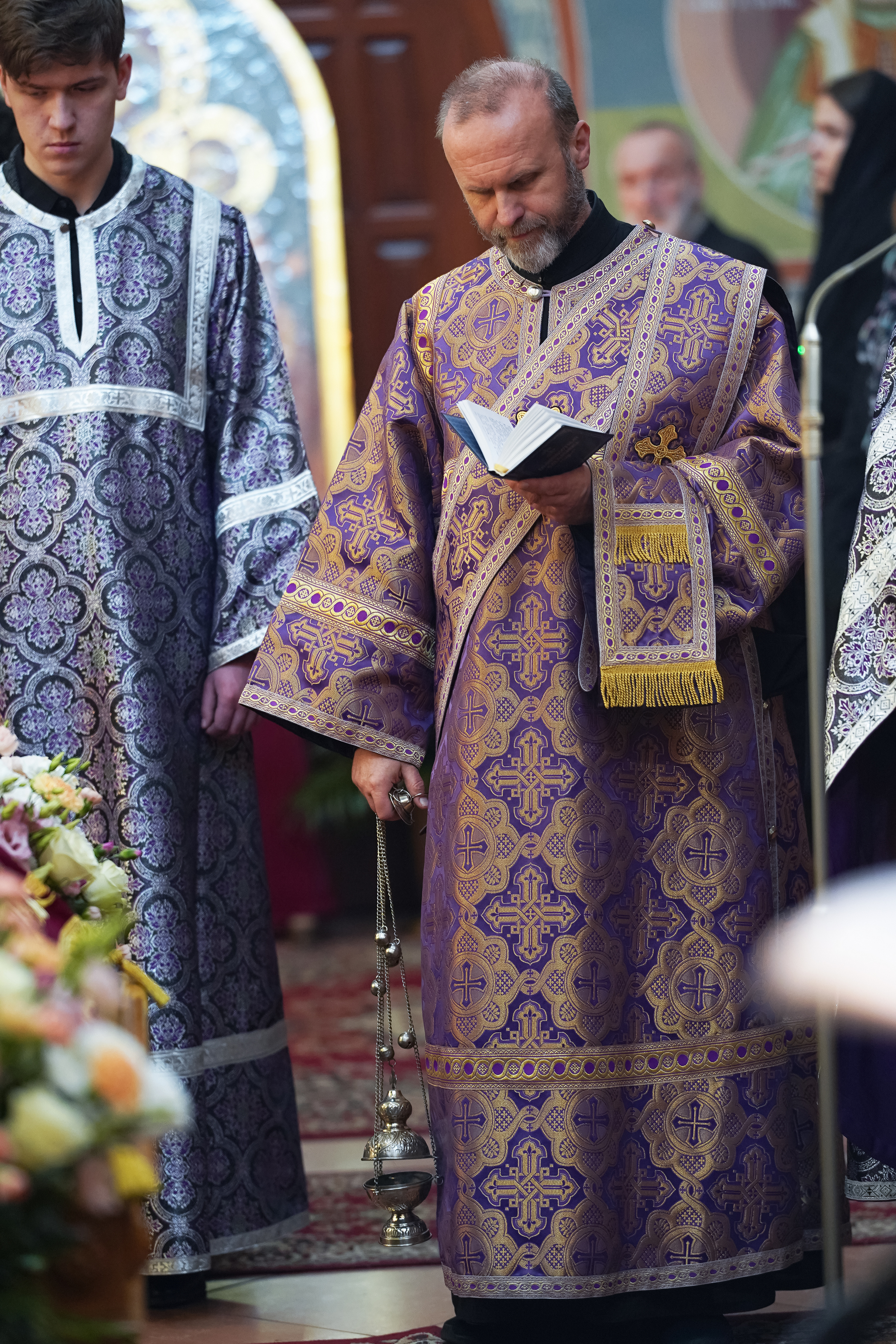 The Passion Friday service in Zwierki Convent