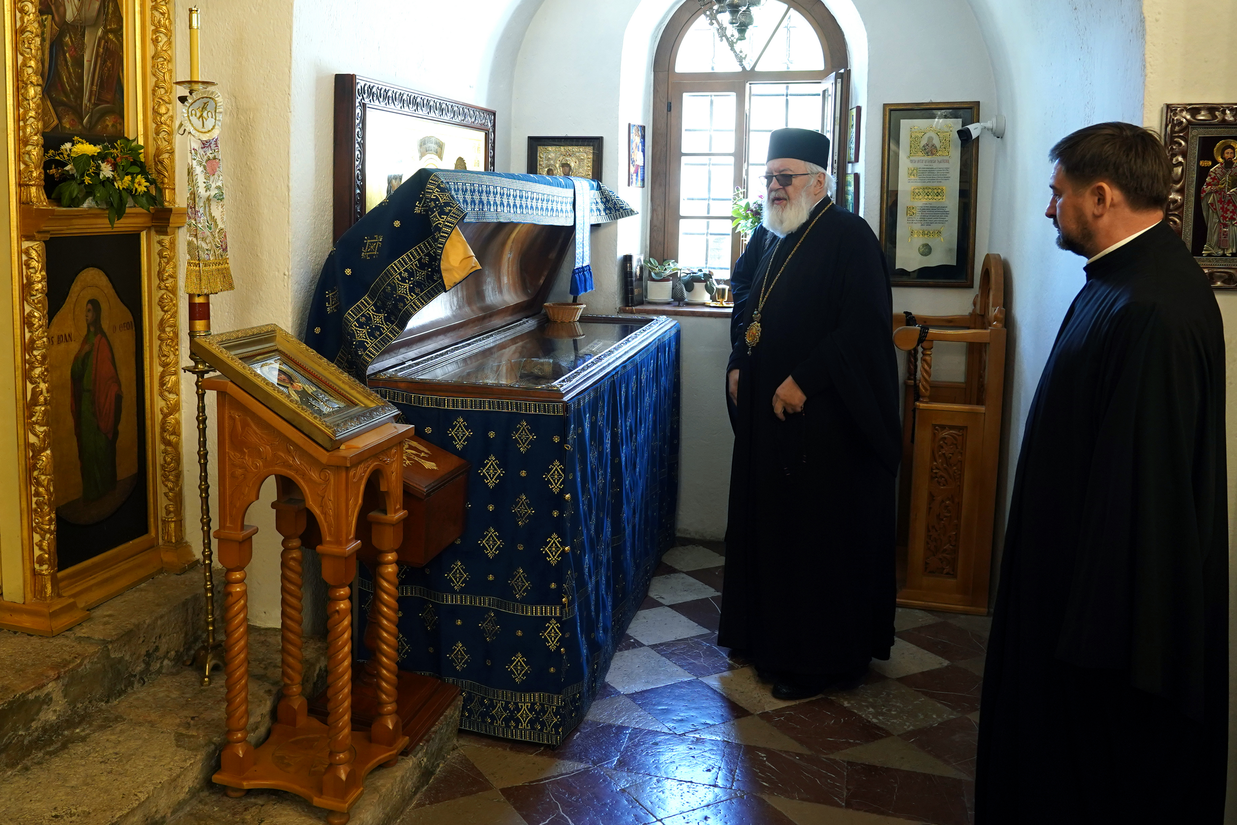 In Cetinje monastery