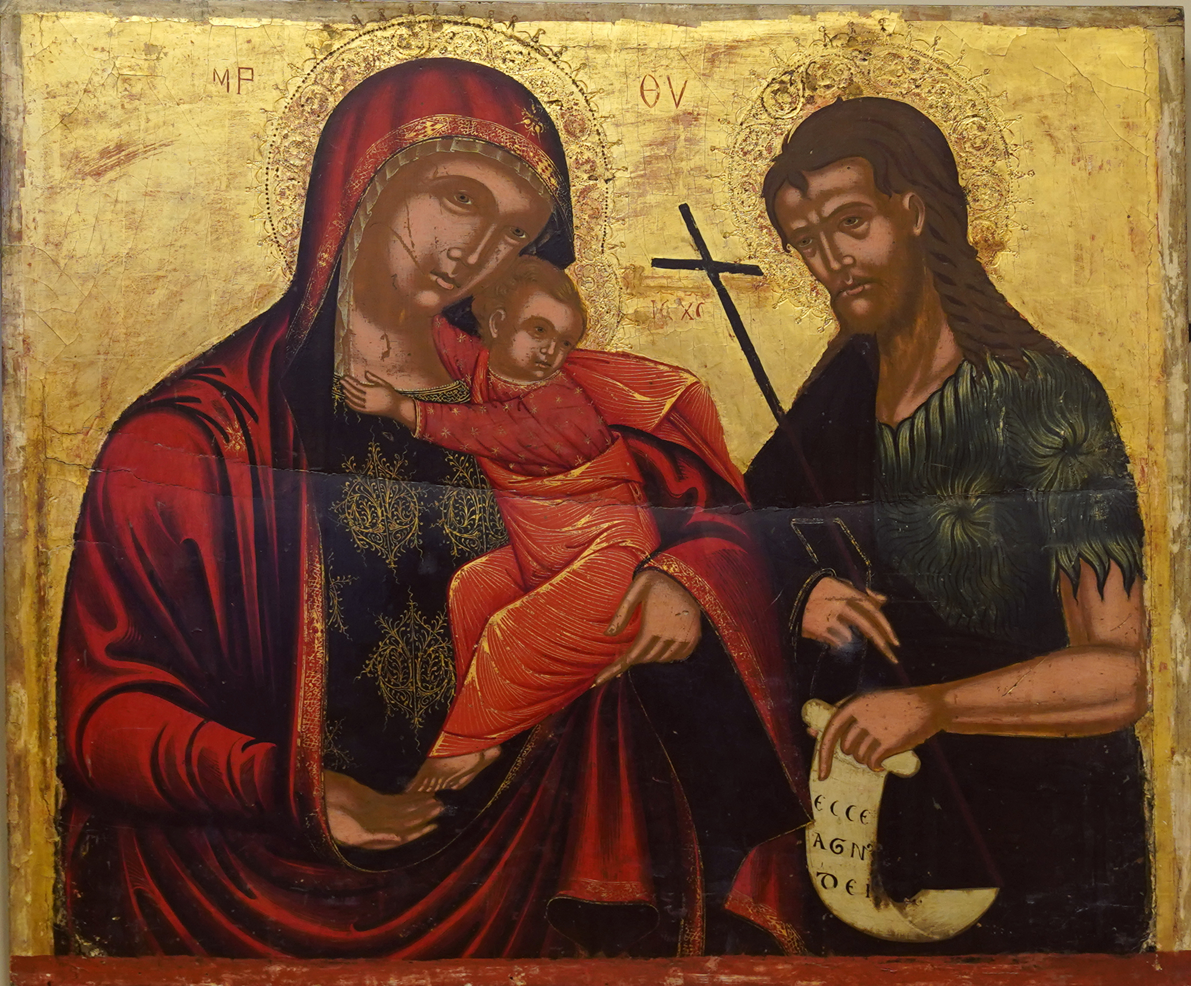 The interesting icon from Cetinje Monastery