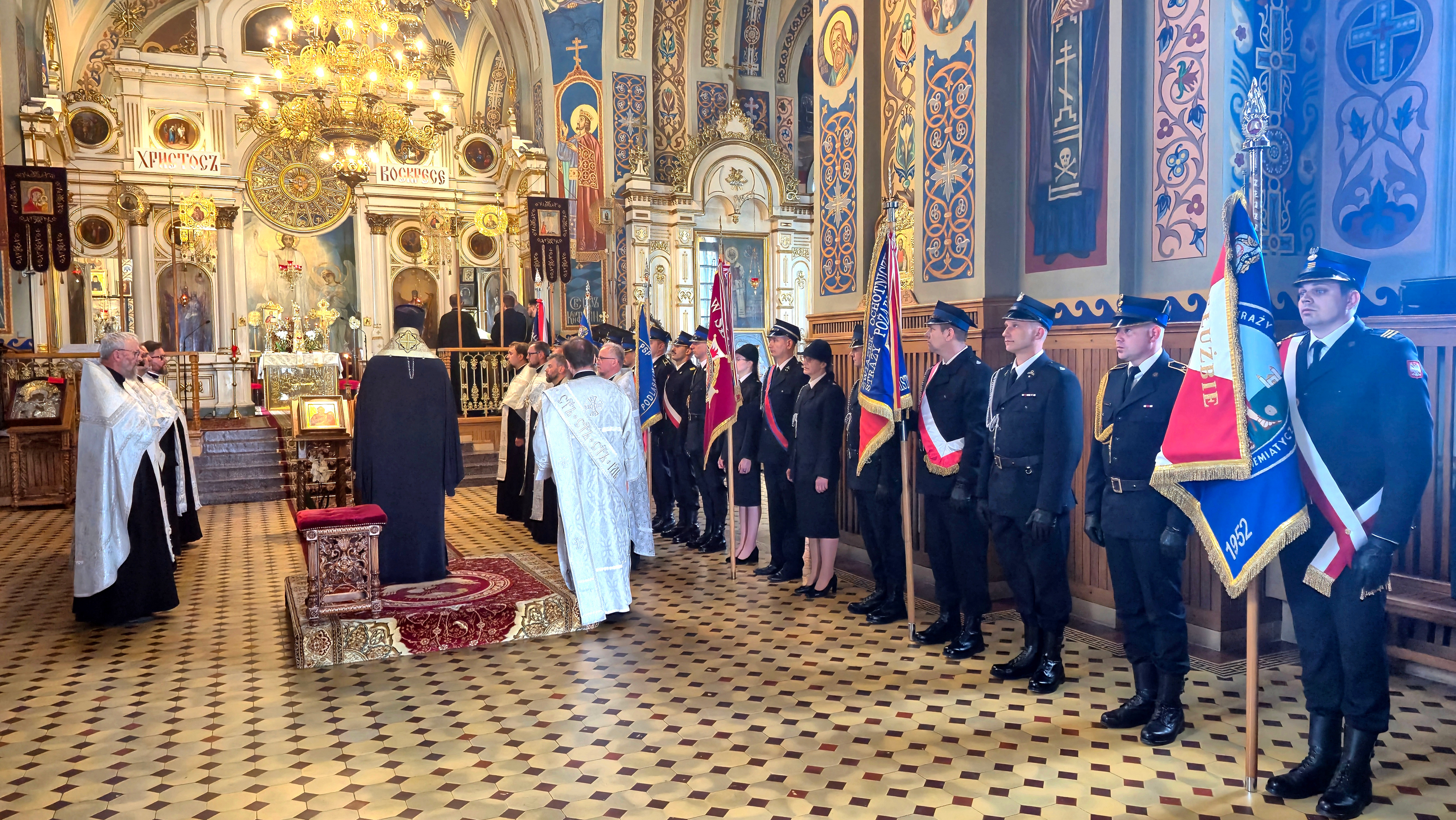 Fire Department Day in St. Nicholas Cathedral in Białystok