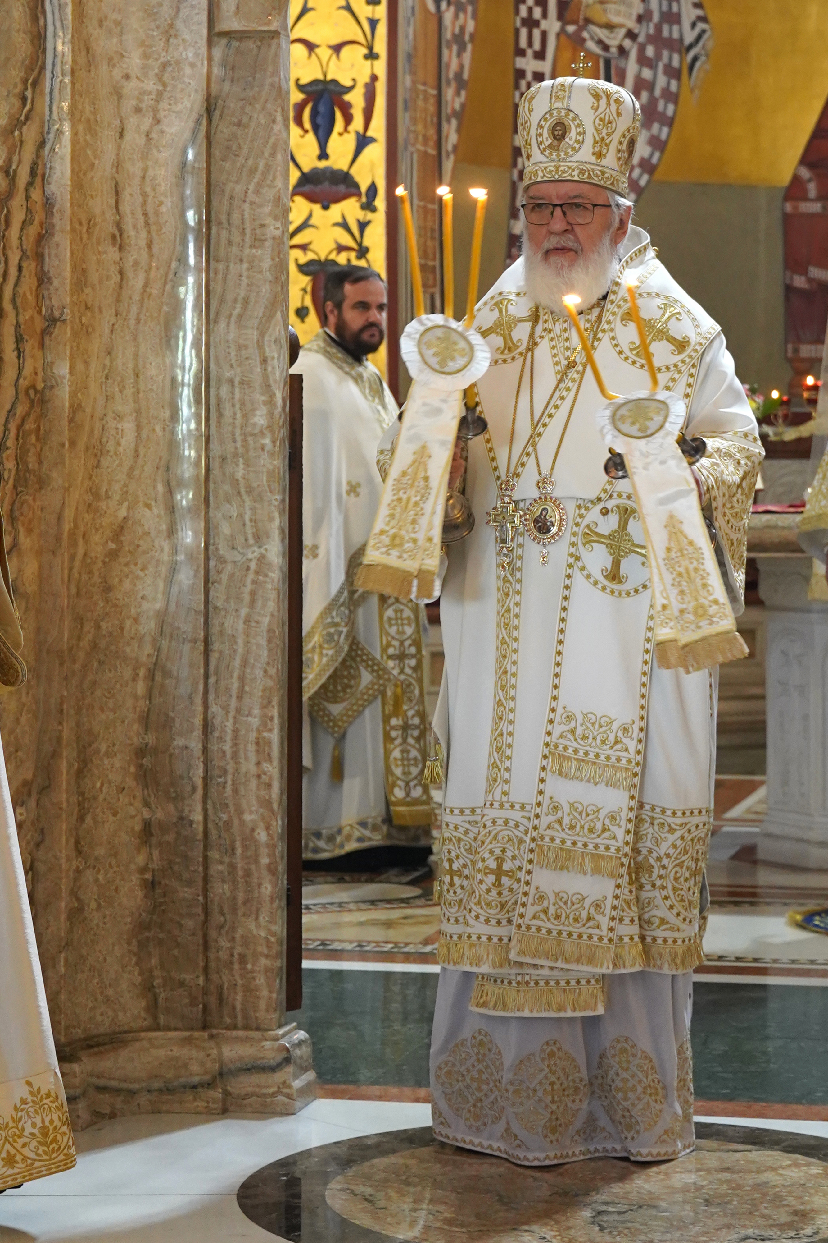 The Divine Liturgy in Ressurection Cathedral in Podgorica