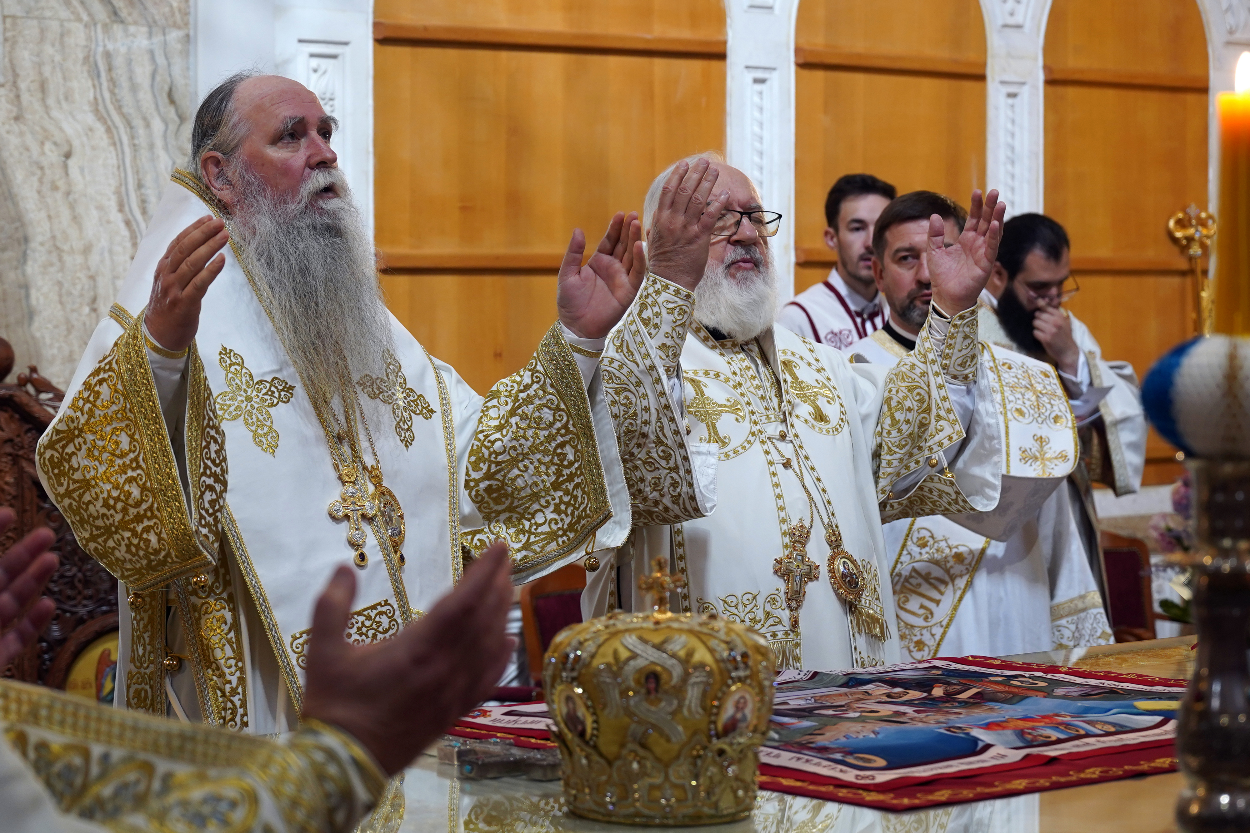 The Divine Liturgy in Ressurection Cathedral in Podgorica