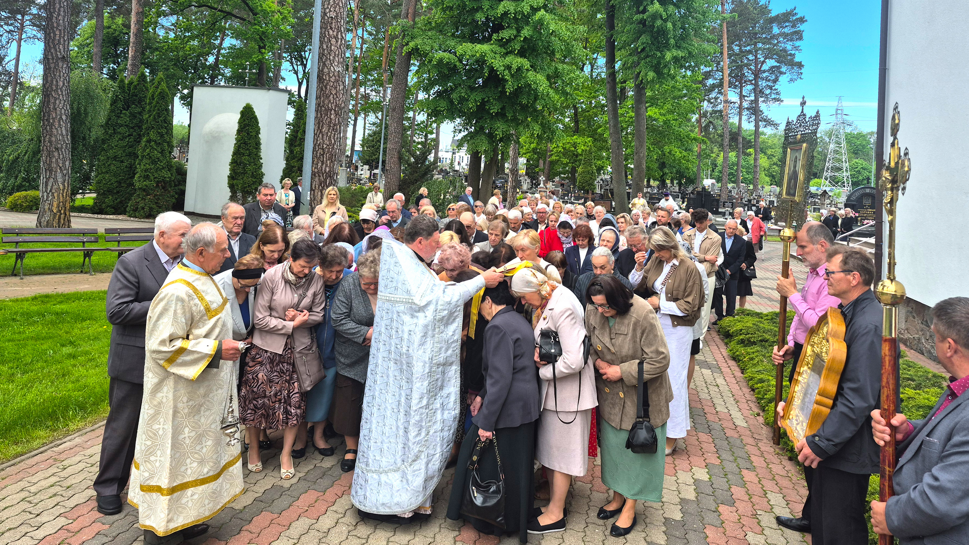 Ascension of Christ feast in St. Elijah the Prophet parish in Białystok