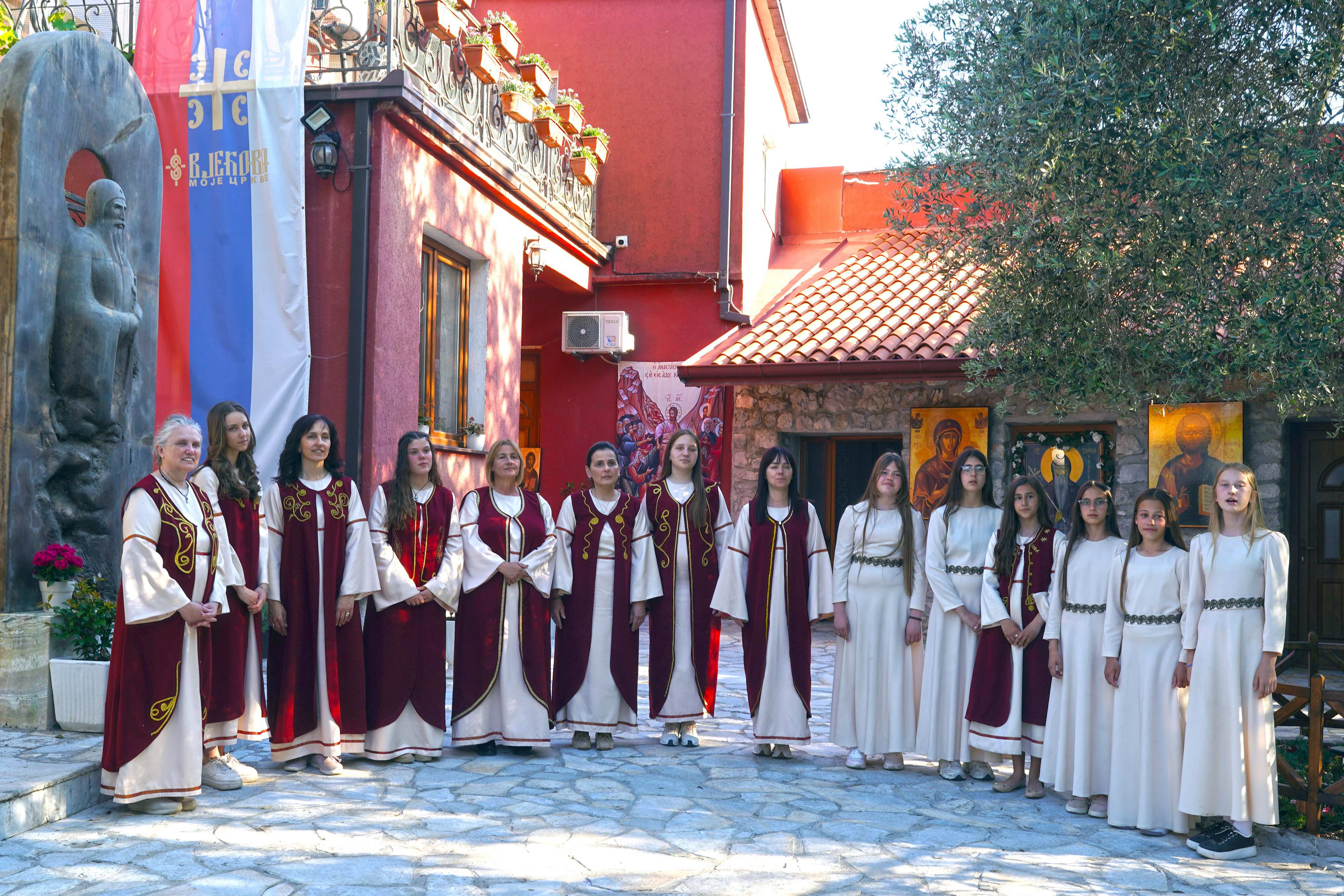 The choir from Bar in Podgorica
