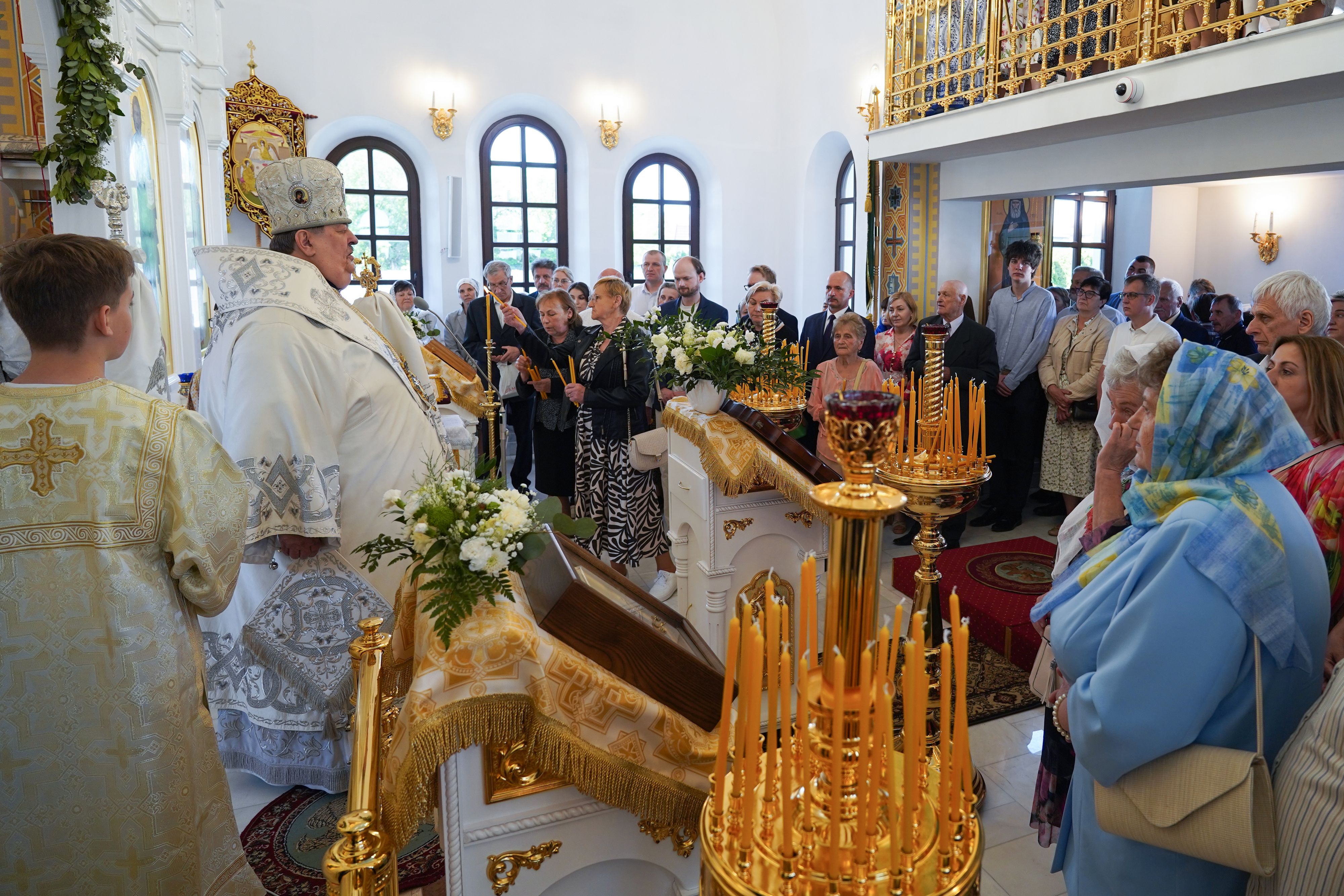 The consecration of St. Spiridon Orthodox church in Mińsk Mazowiecki