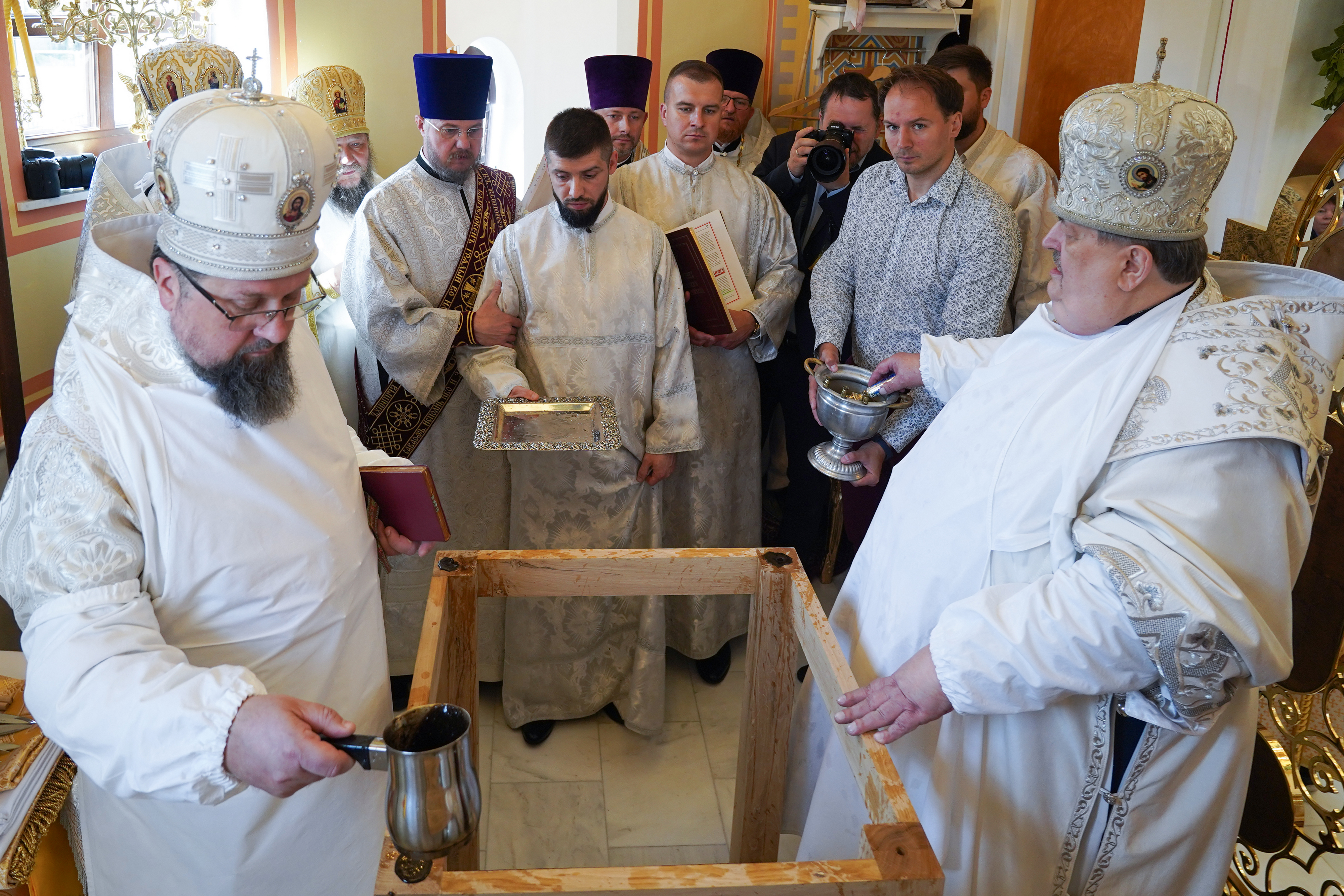 The consecration of St. Spiridon Orthodox church in Mińsk Mazowiecki