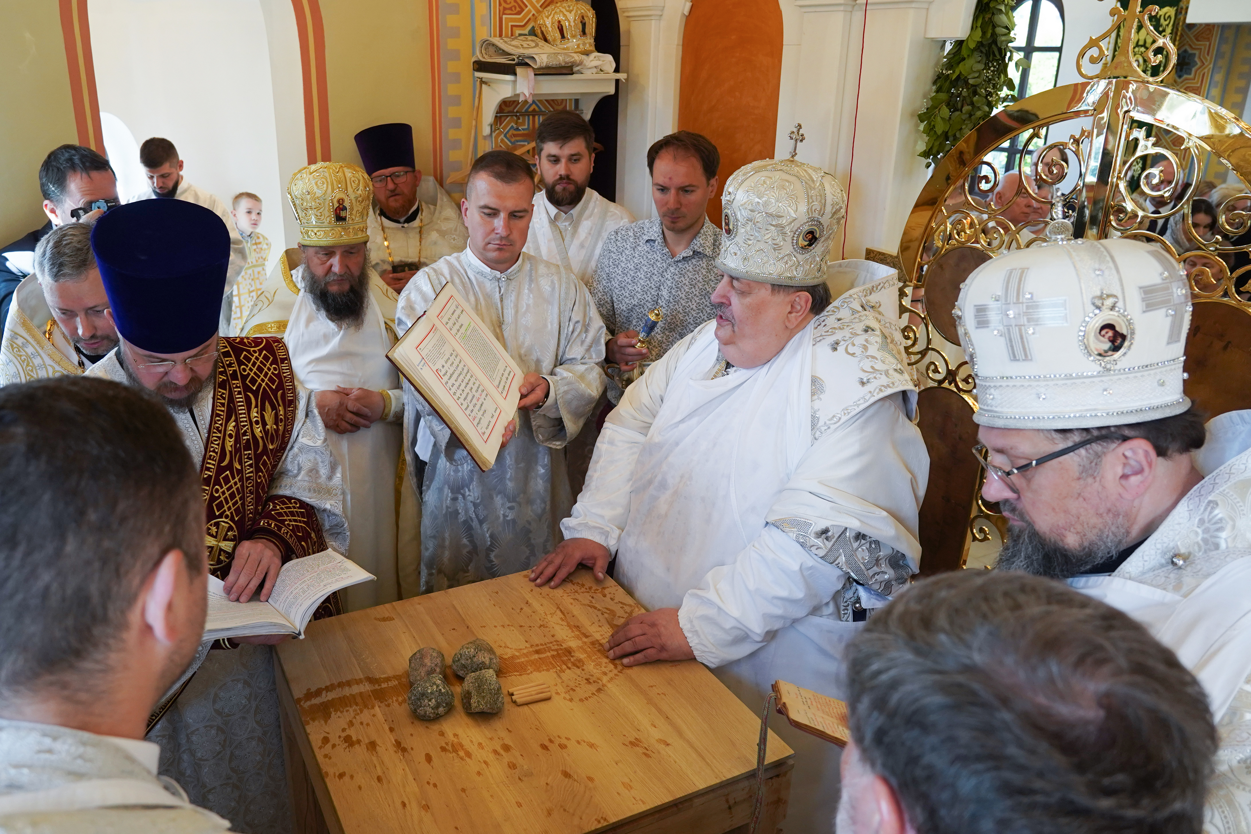 The consecration of St. Spiridon Orthodox church in Mińsk Mazowiecki