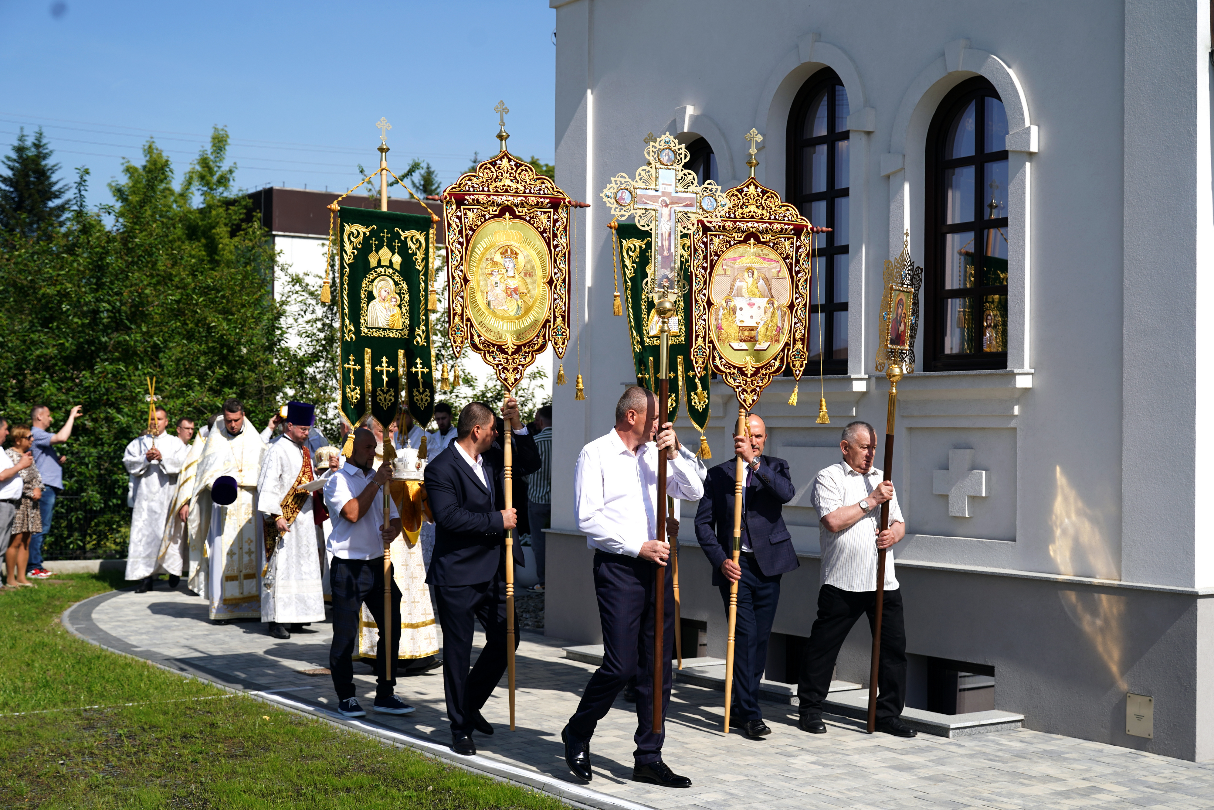 The consecration of St. Spiridon Orthodox church in Mińsk Mazowiecki