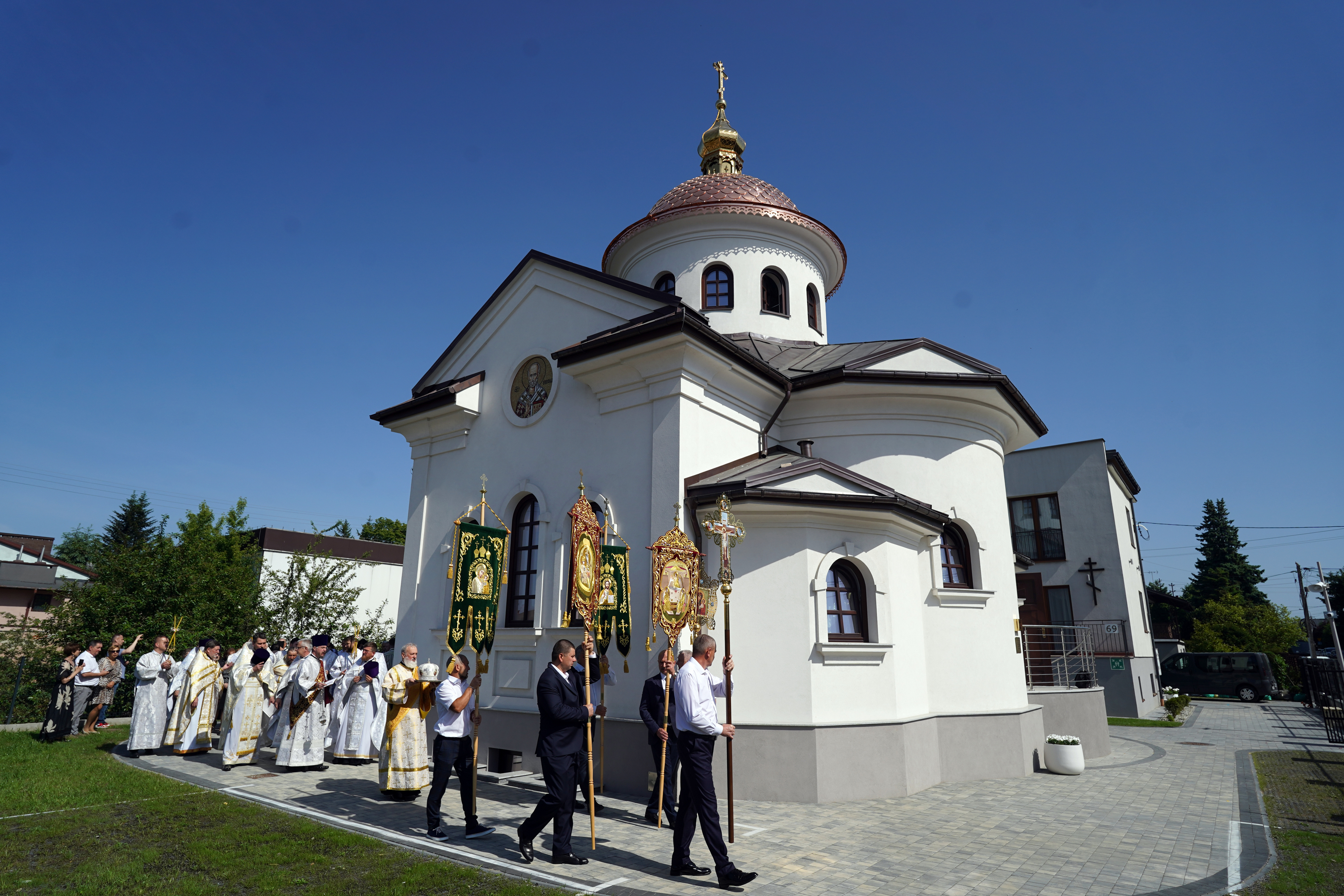 The consecration of St. Spiridon Orthodox church in Mińsk Mazowiecki