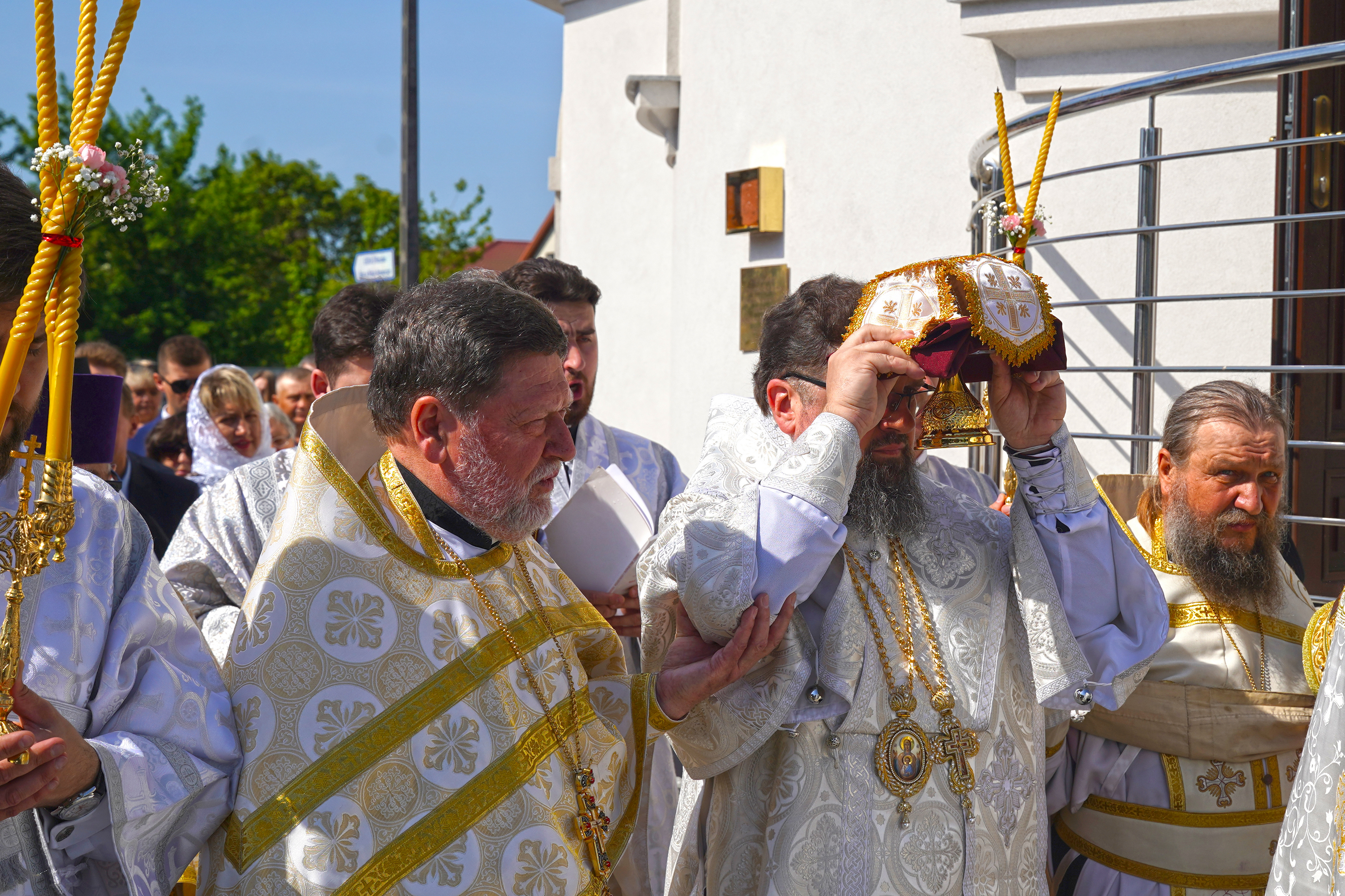 The consecration of St. Spiridon Orthodox church in Mińsk Mazowiecki