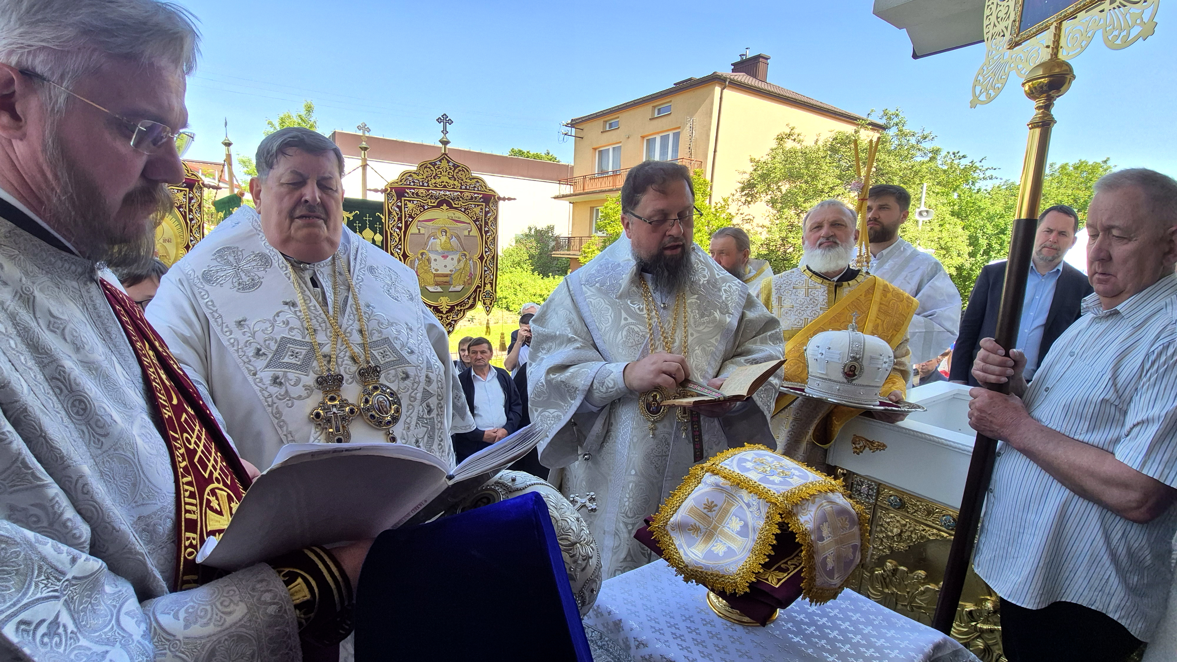 The consecration of St. Spiridon Orthodox church in Mińsk Mazowiecki  