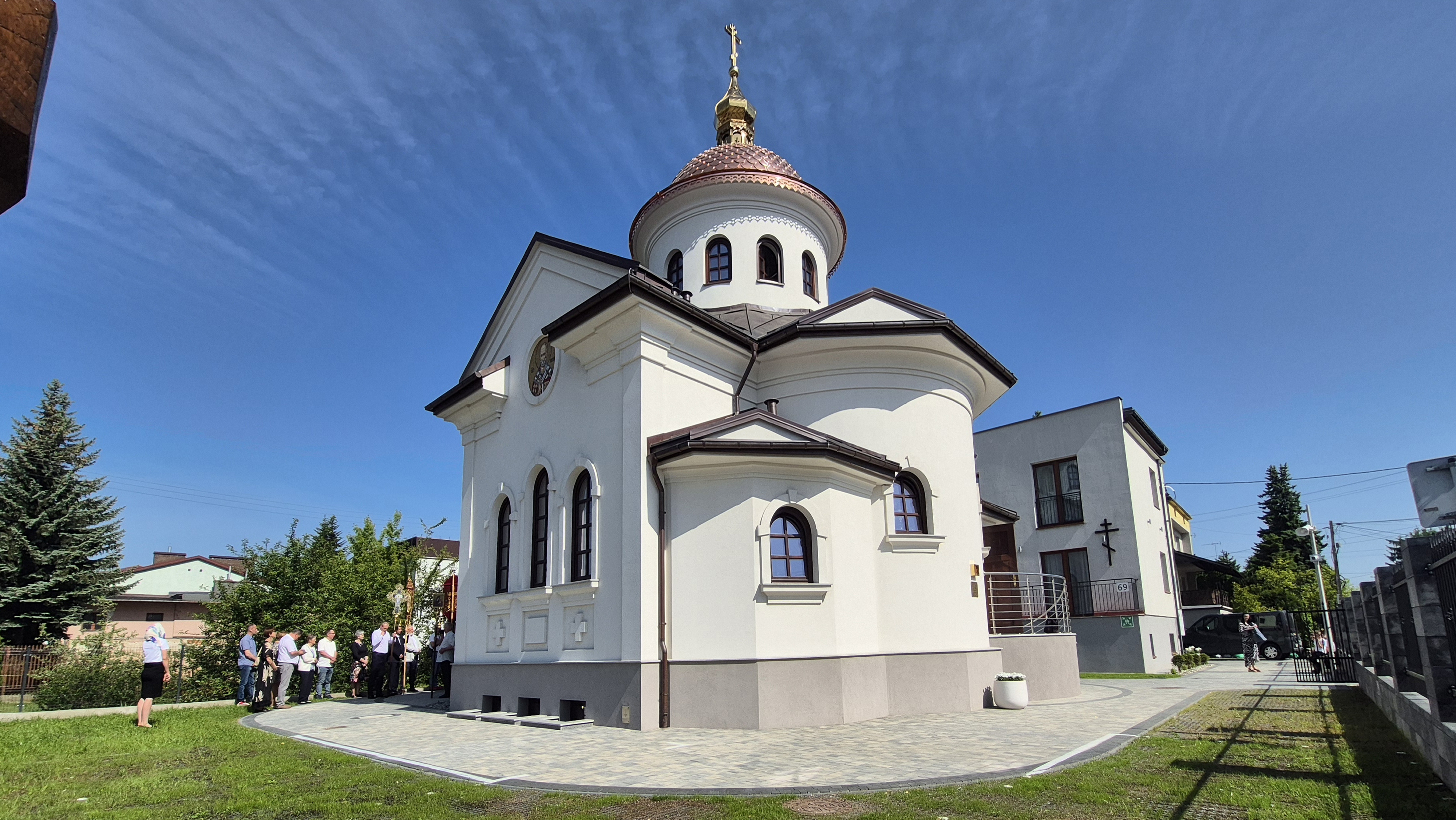 The consecration of St. Spiridon Orthodox church in Mińsk Mazowiecki