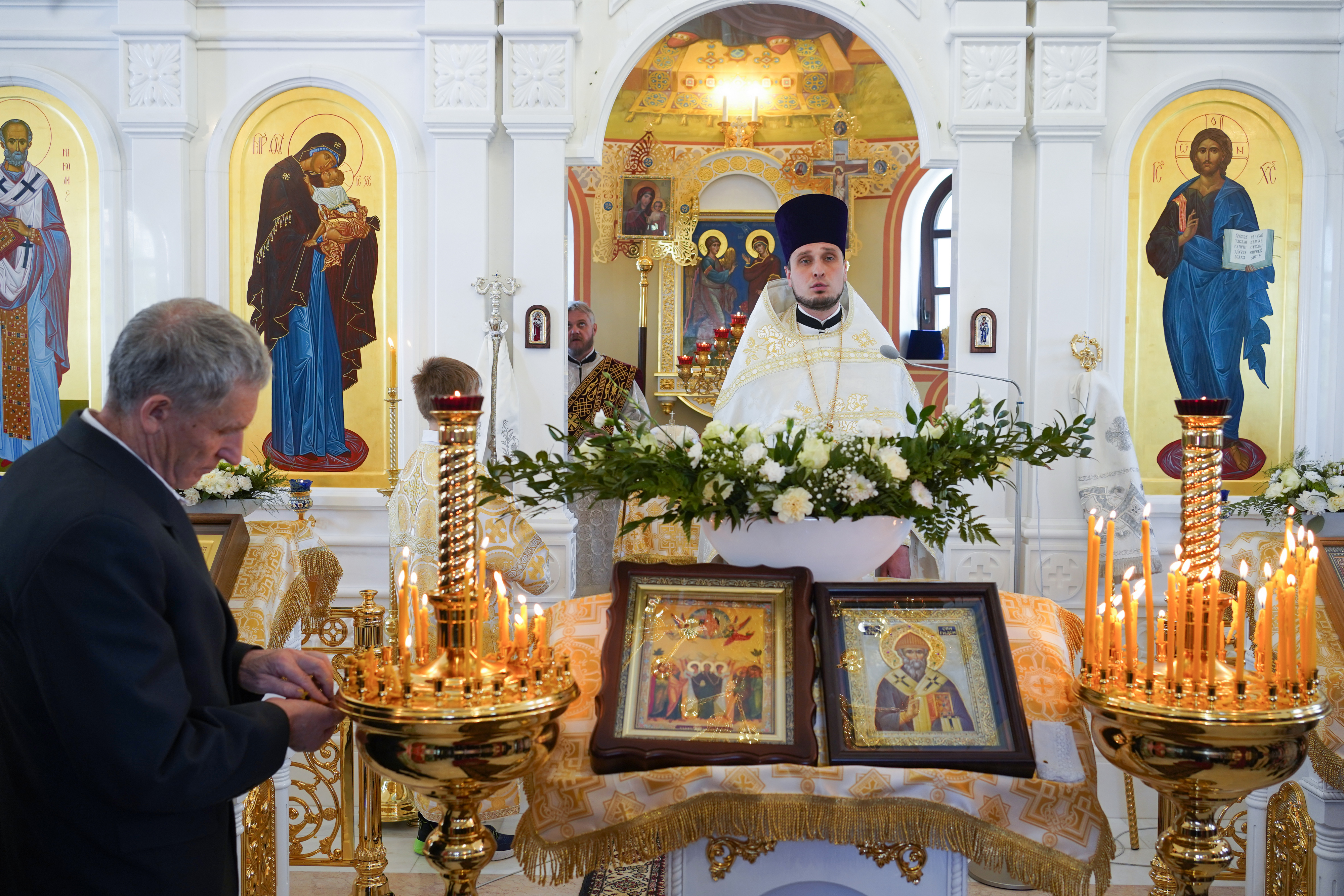 The consecration of St. Spiridon Orthodox church in Mińsk Mazowiecki
