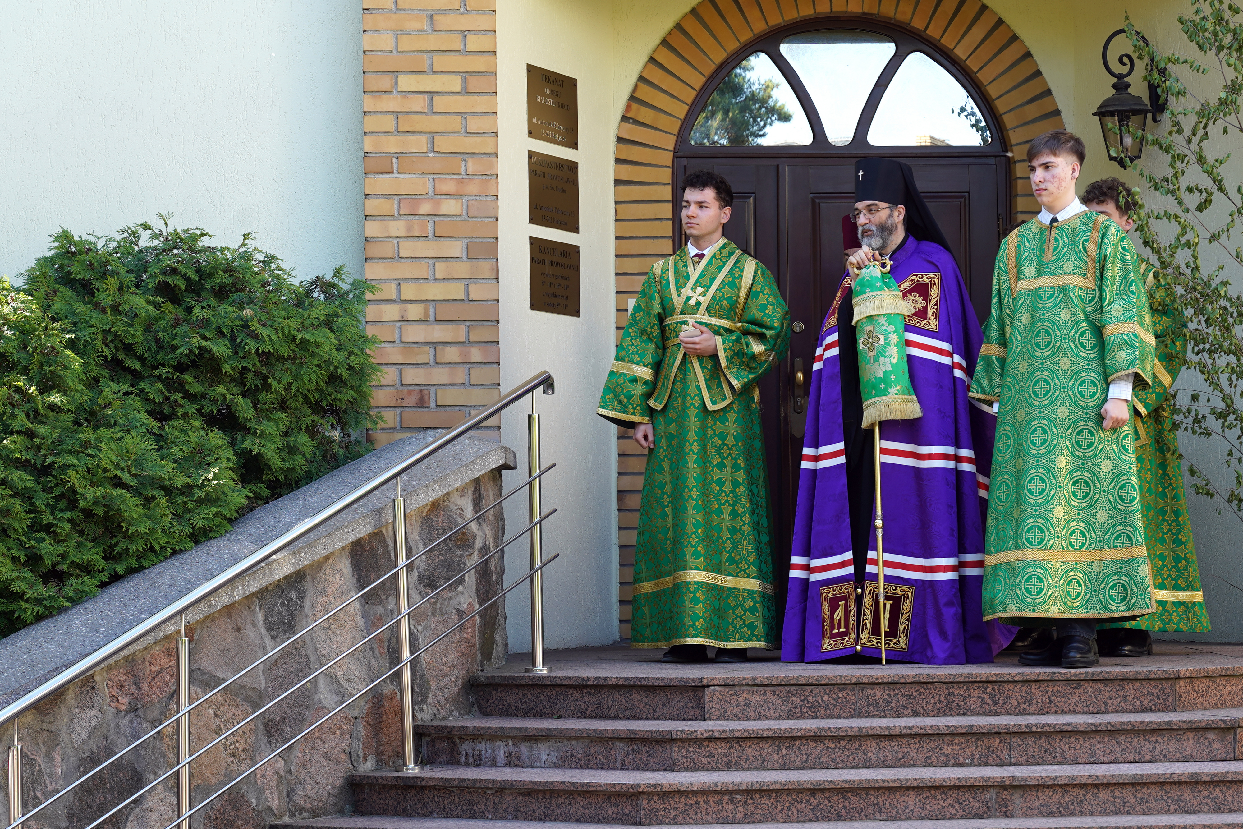 The Holy Spirit feast in the Holy Spirit Orthodox church in Białystok