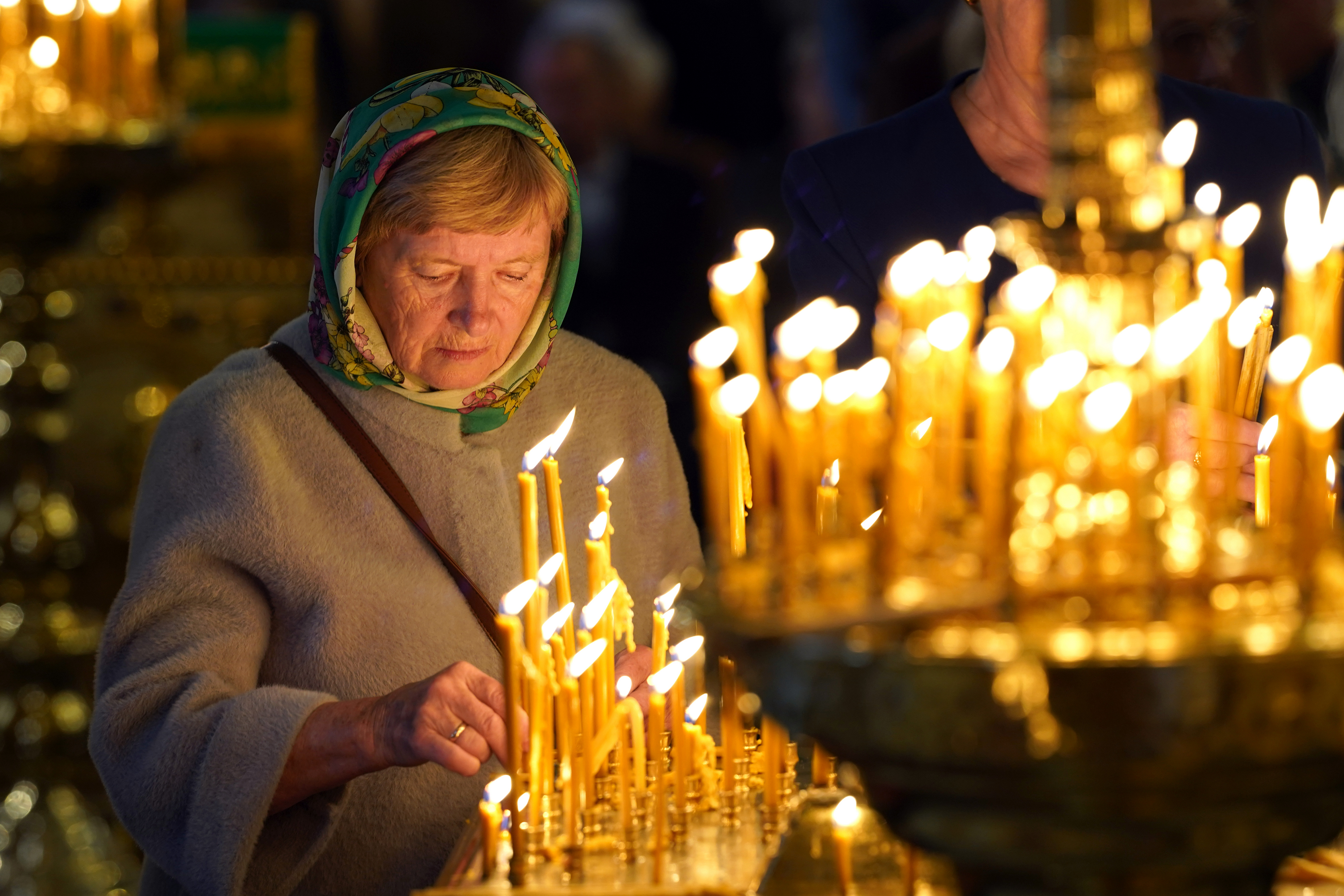 The Holy Spirit feast in the Holy Spirit Orthodox church in Białystok 