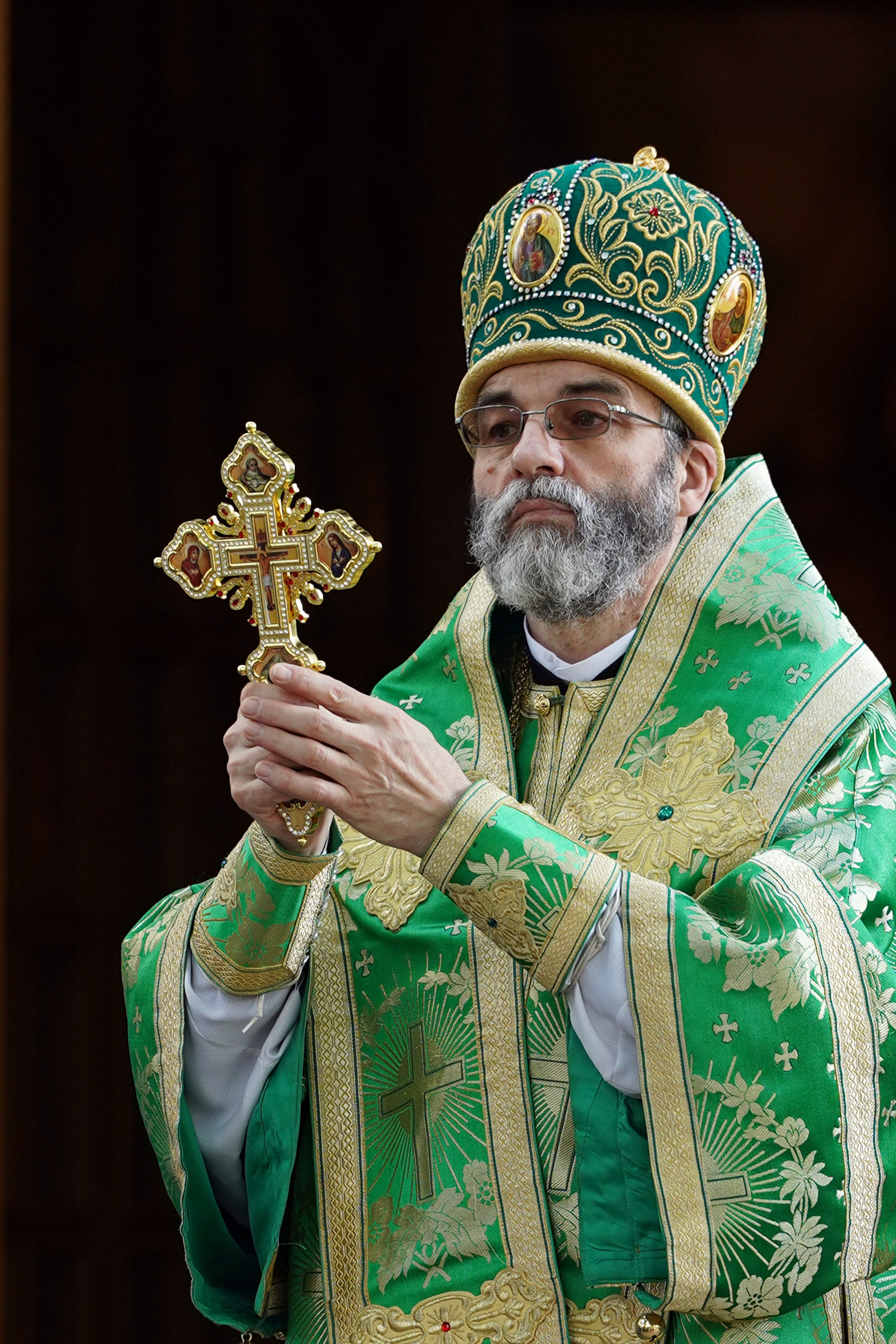 The Holy Spirit feast in the Holy Spirit Orthodox church in Białystok